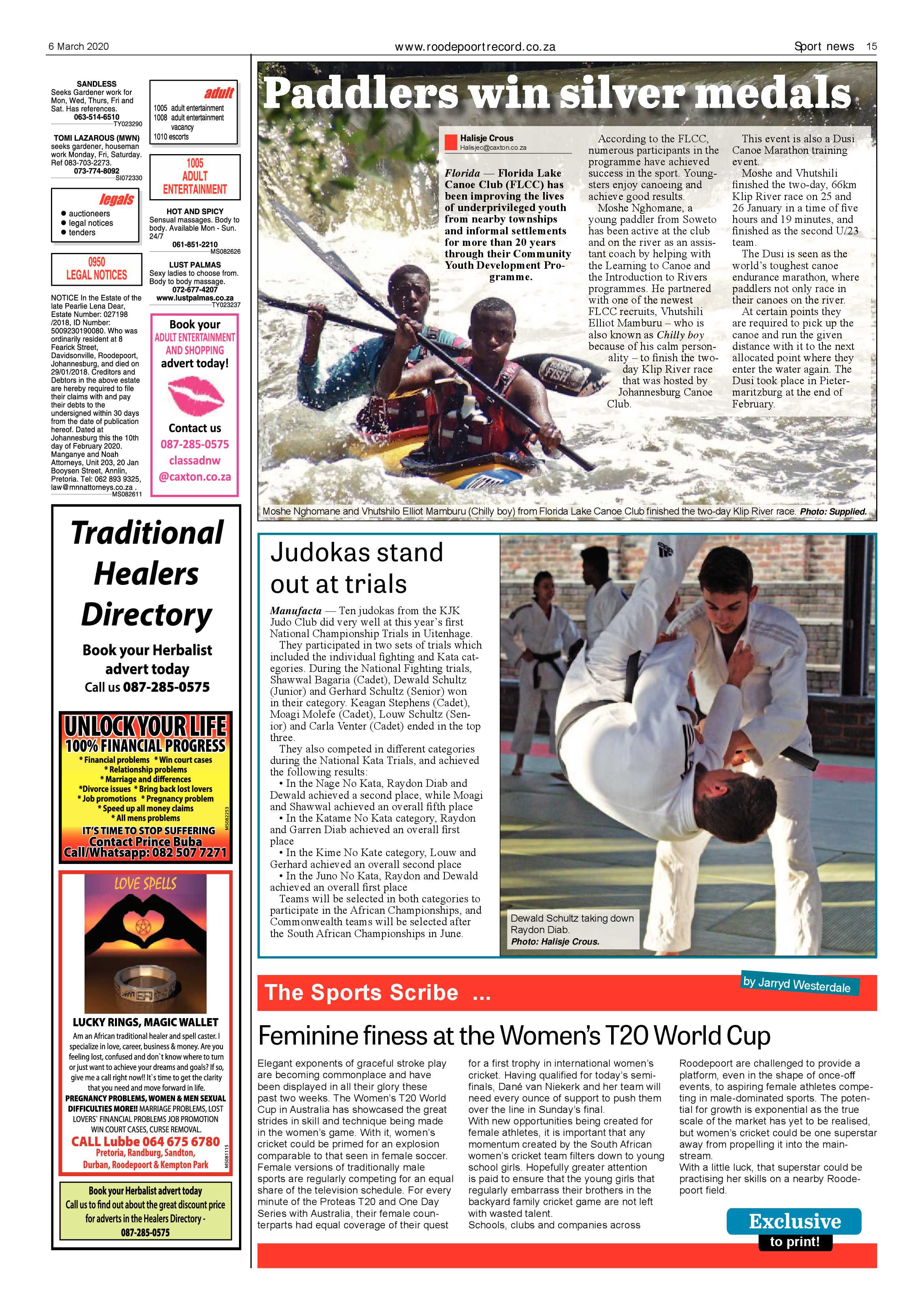 Roodepoort Record 6 March 2020 page 15