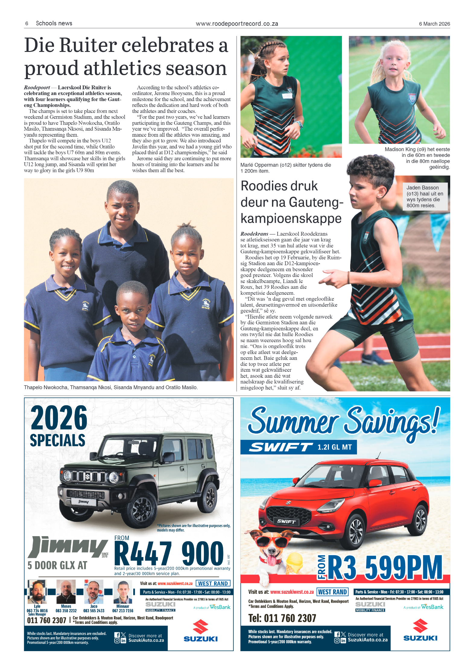 Roodepoort Record 6 March 20206 page 6