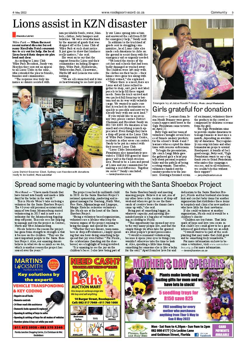Roodepoort Record 6 May 2022 page 3
