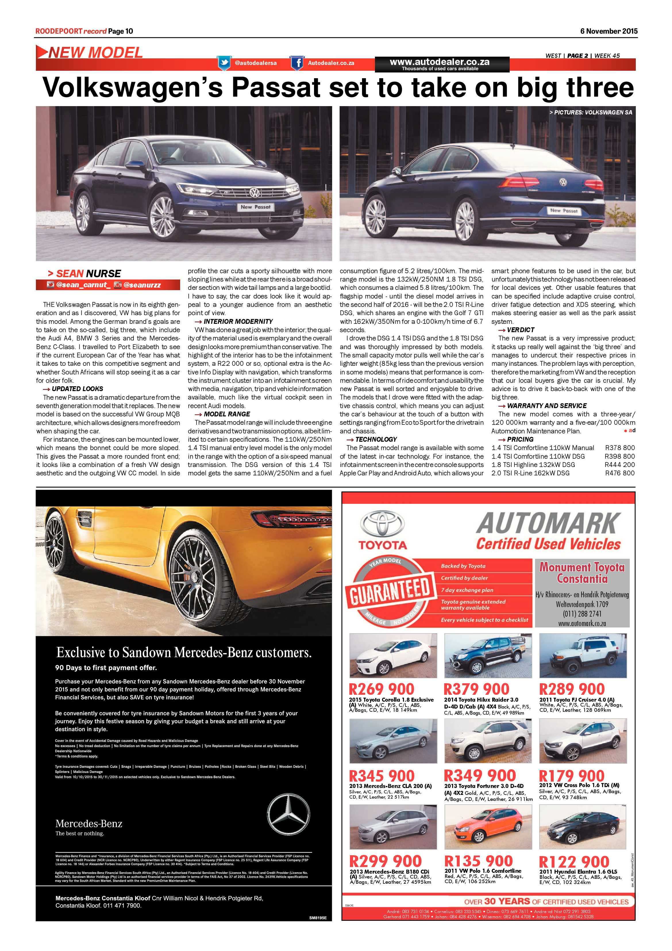 Roodepoort Record 6 November 2015 page 10