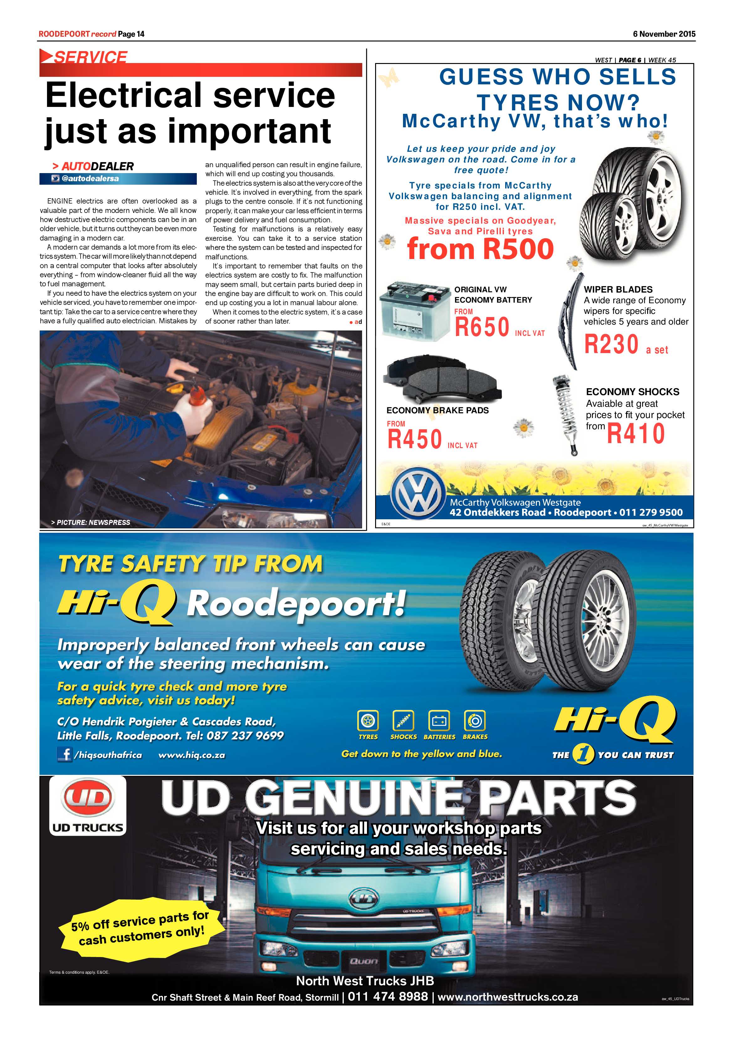 Roodepoort Record 6 November 2015 page 14