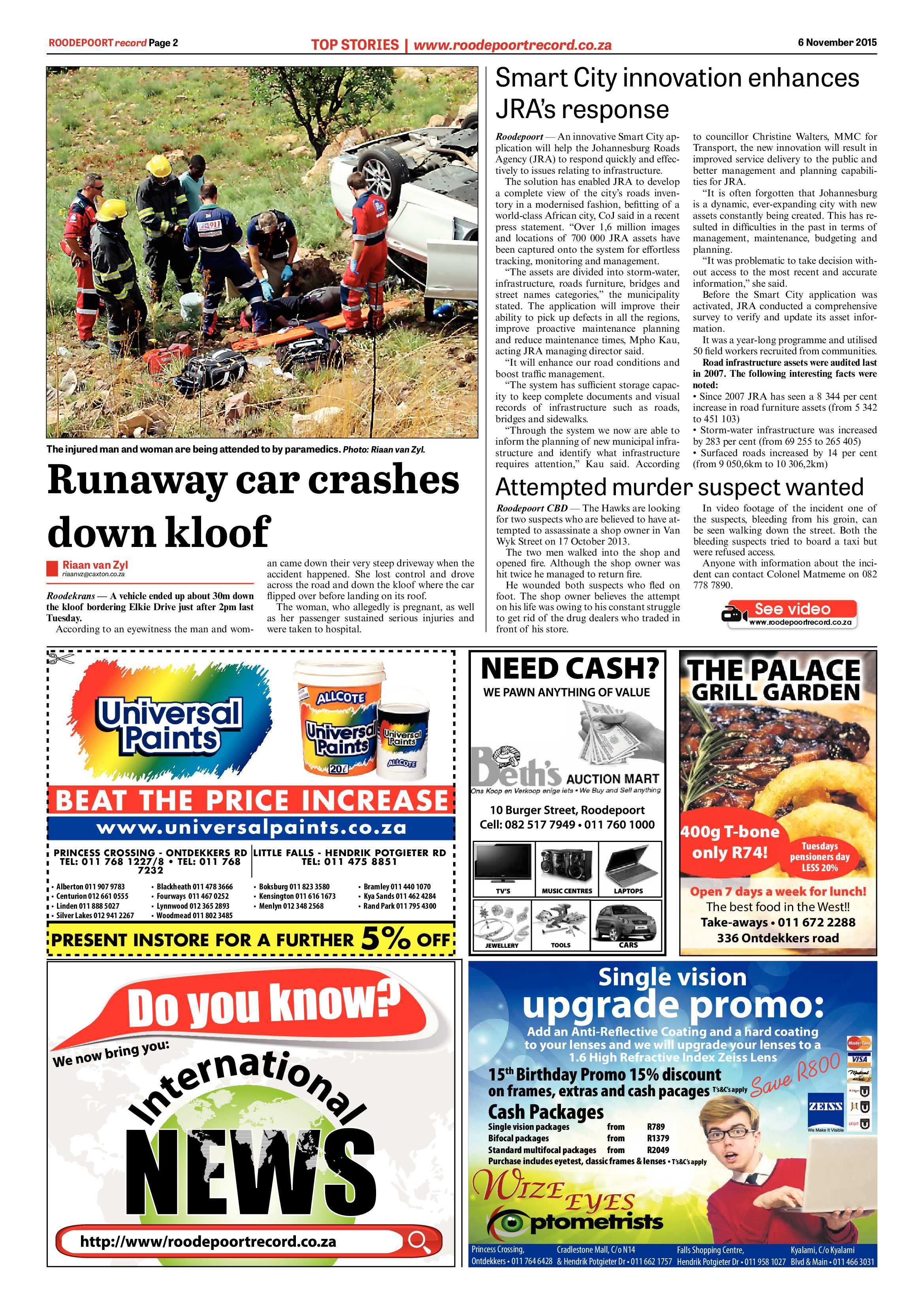 Roodepoort Record 6 November 2015 page 2