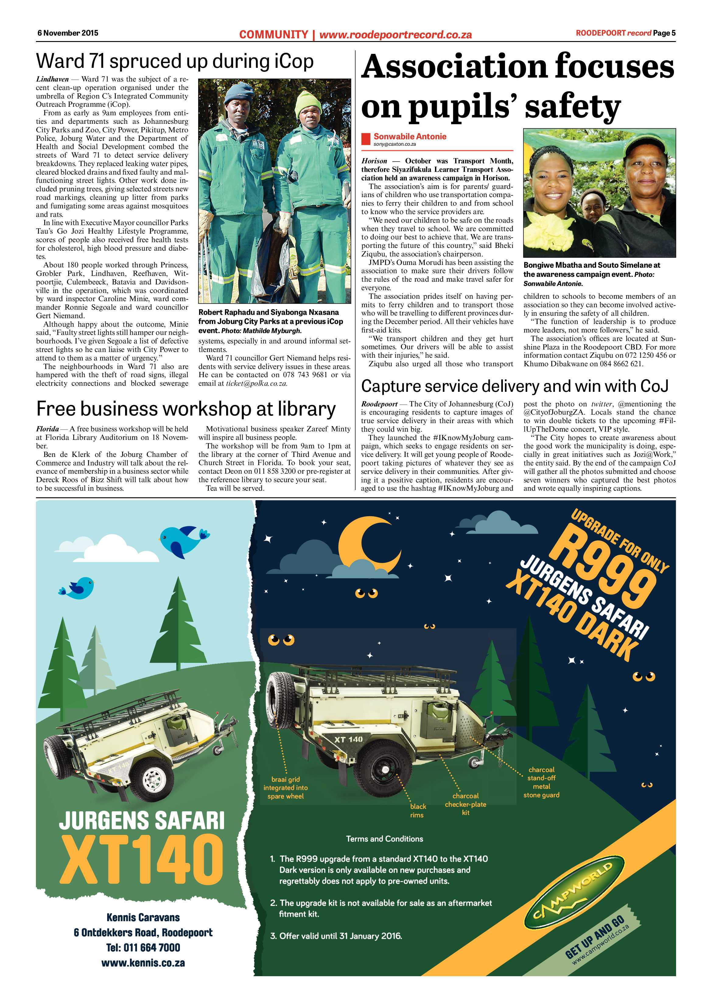 Roodepoort Record 6 November 2015 page 5