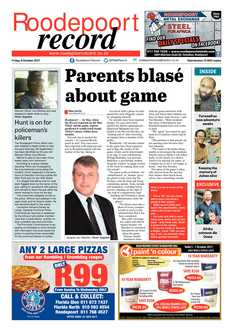 Roodepoort Record 6 October 2017