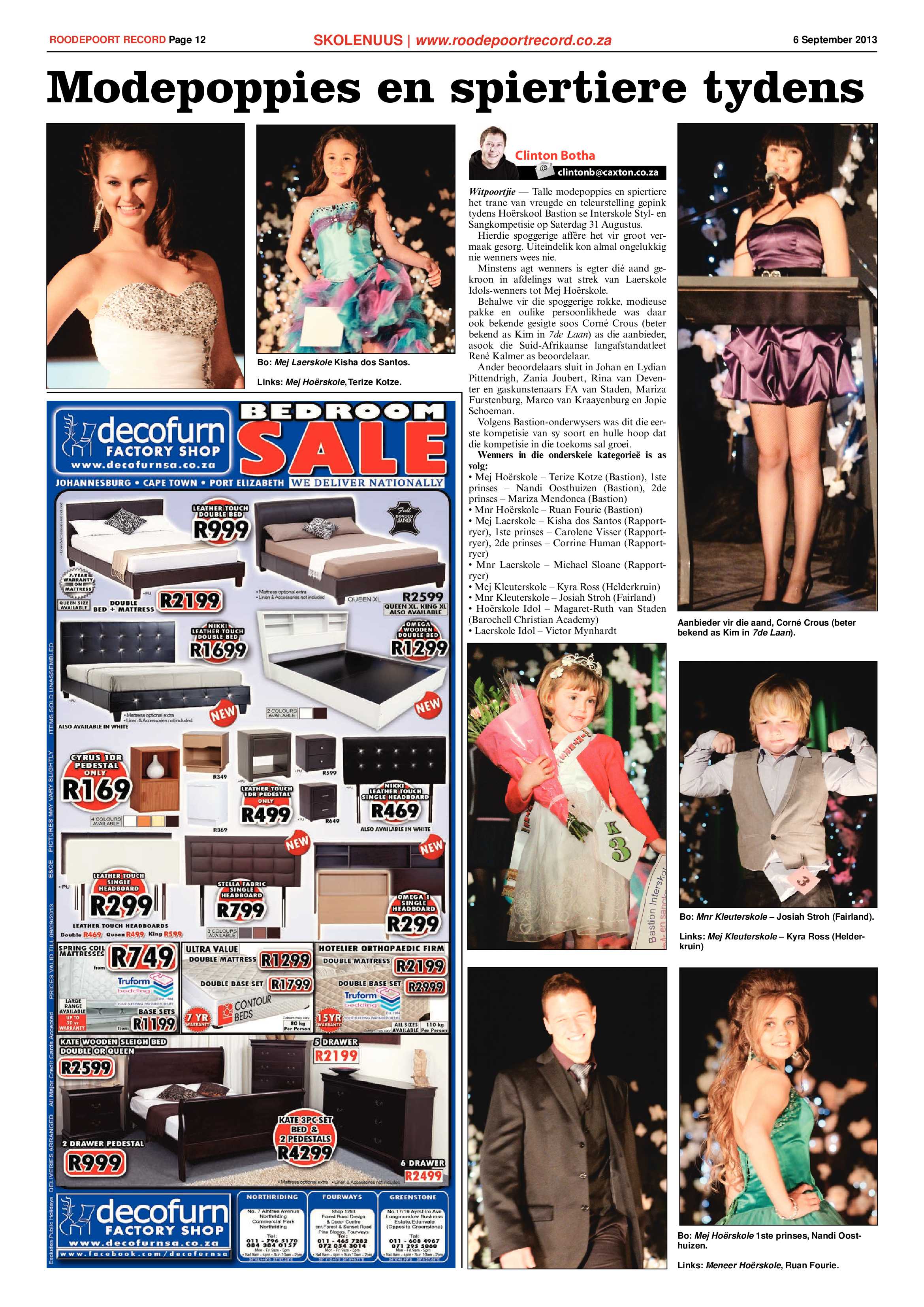 Roodepoort Record 6 September 2013 page 12