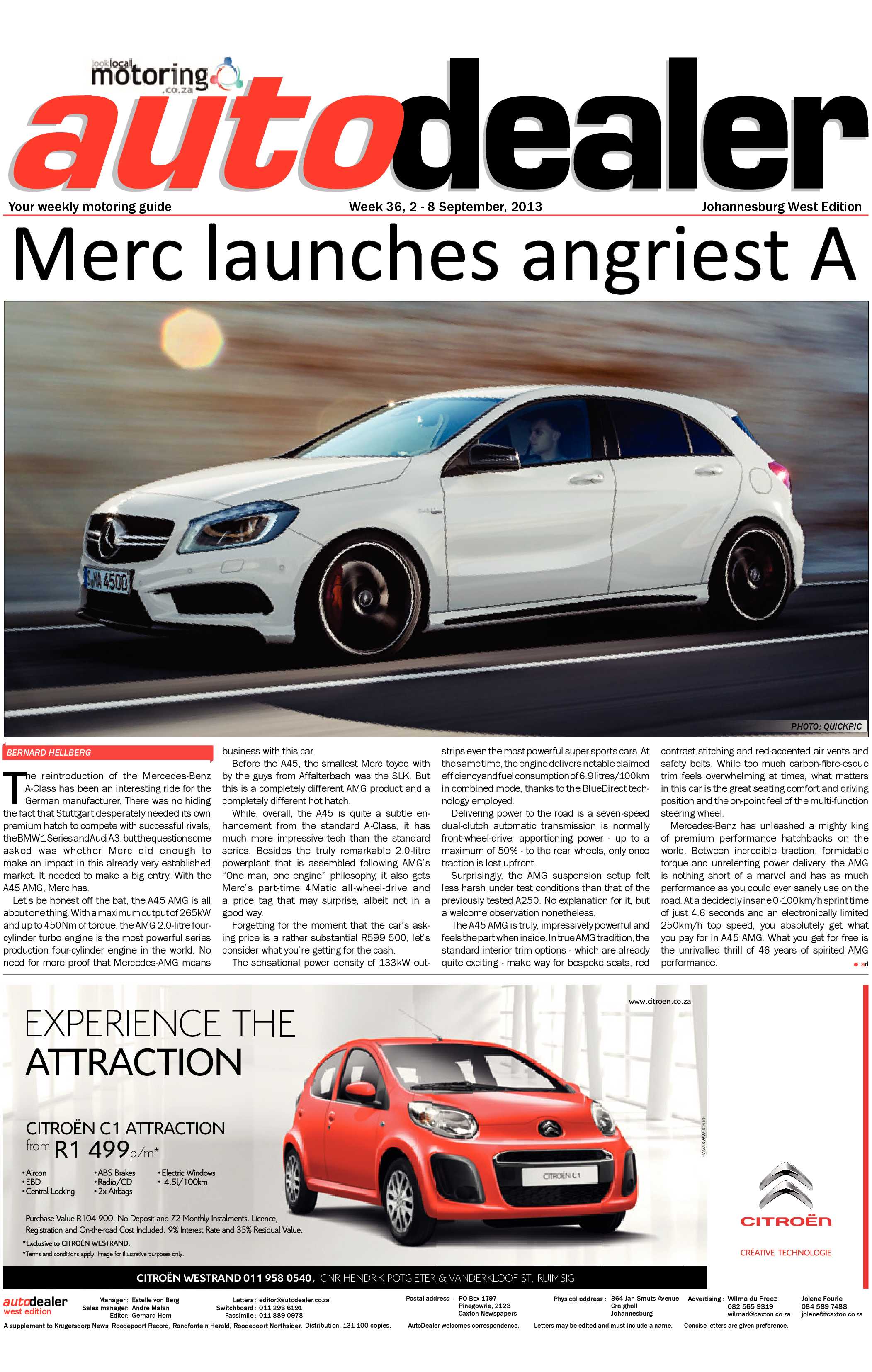 Roodepoort Record 6 September 2013 page 25