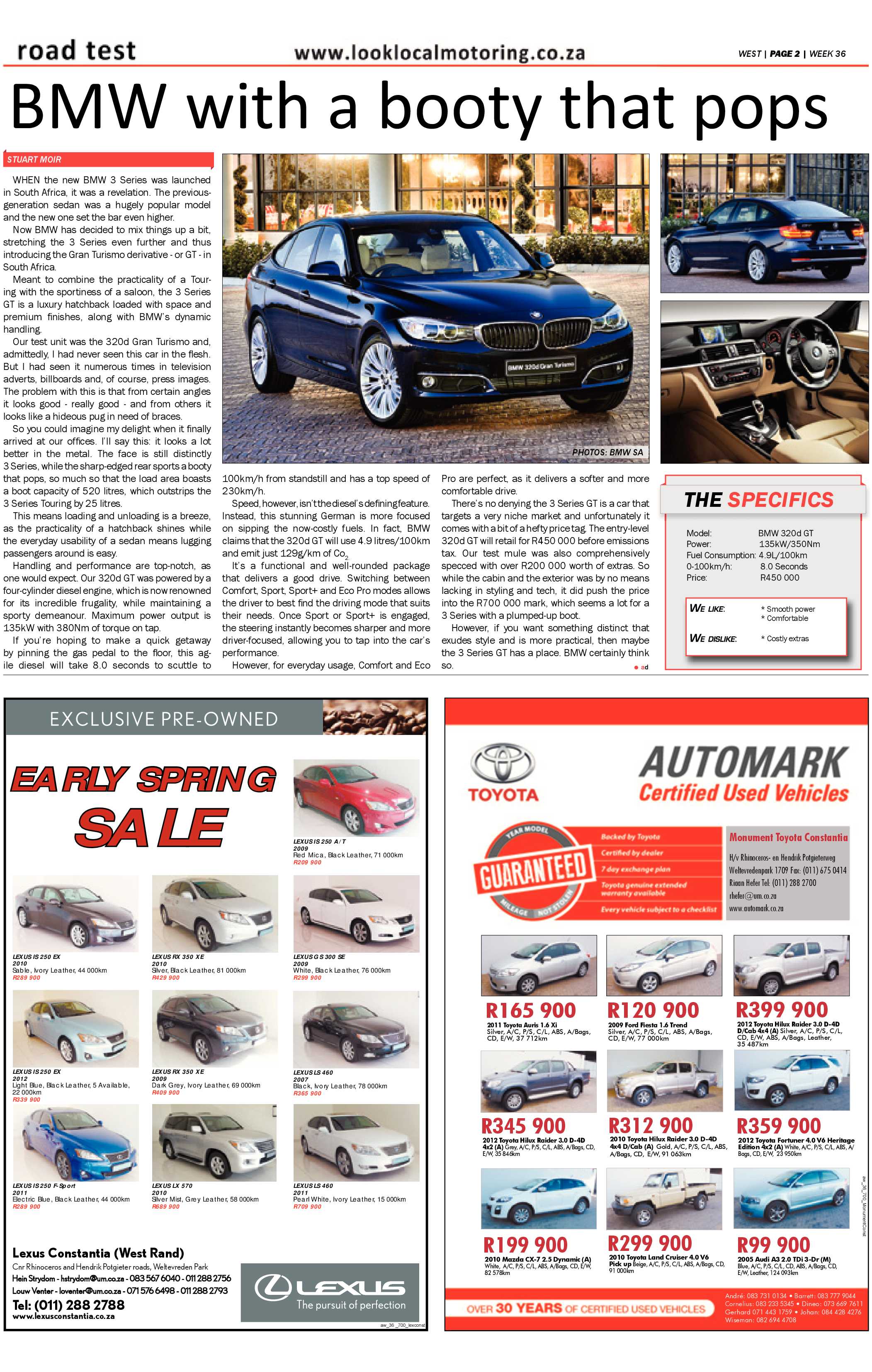 Roodepoort Record 6 September 2013 page 26