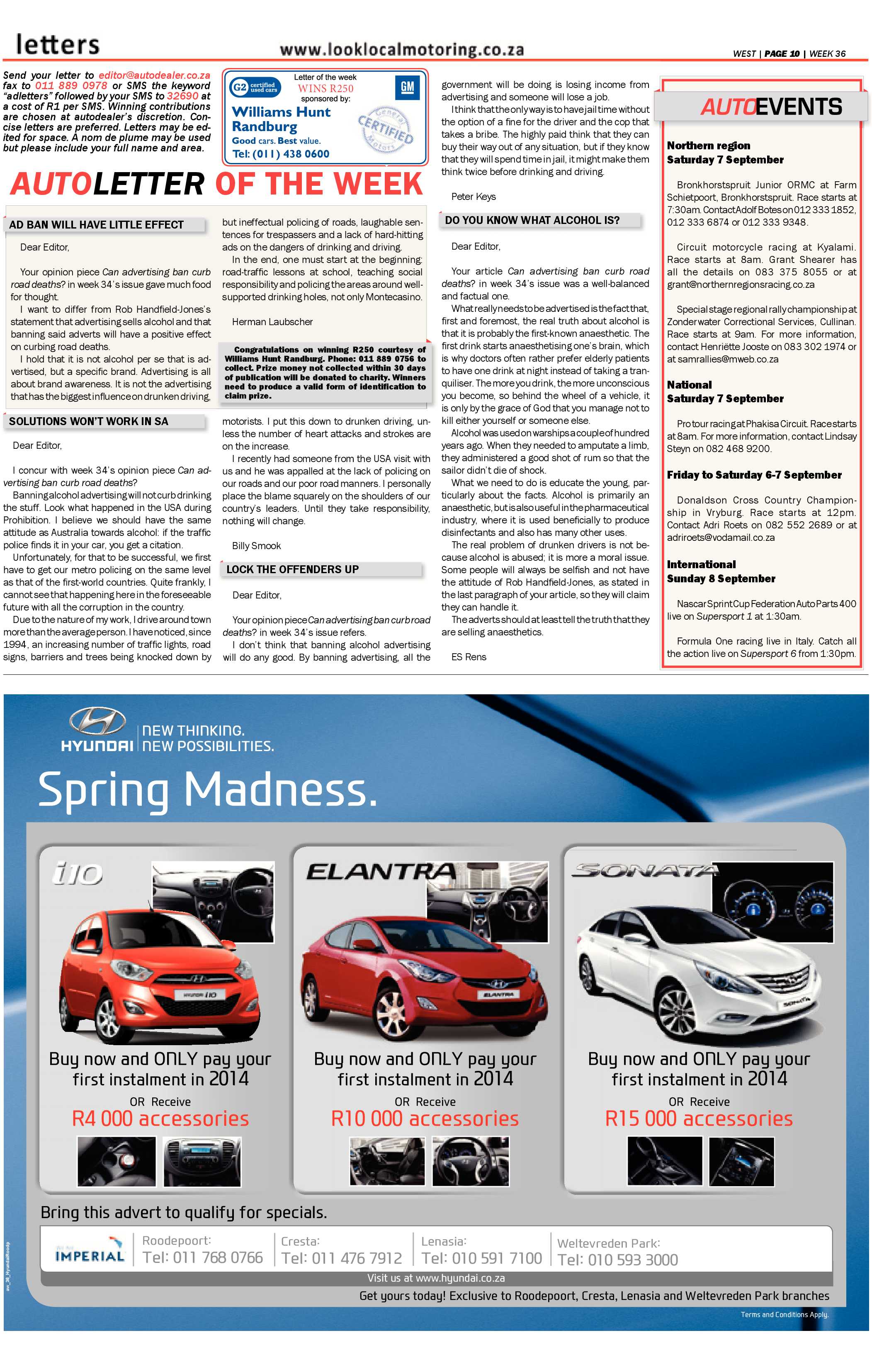 Roodepoort Record 6 September 2013 page 34