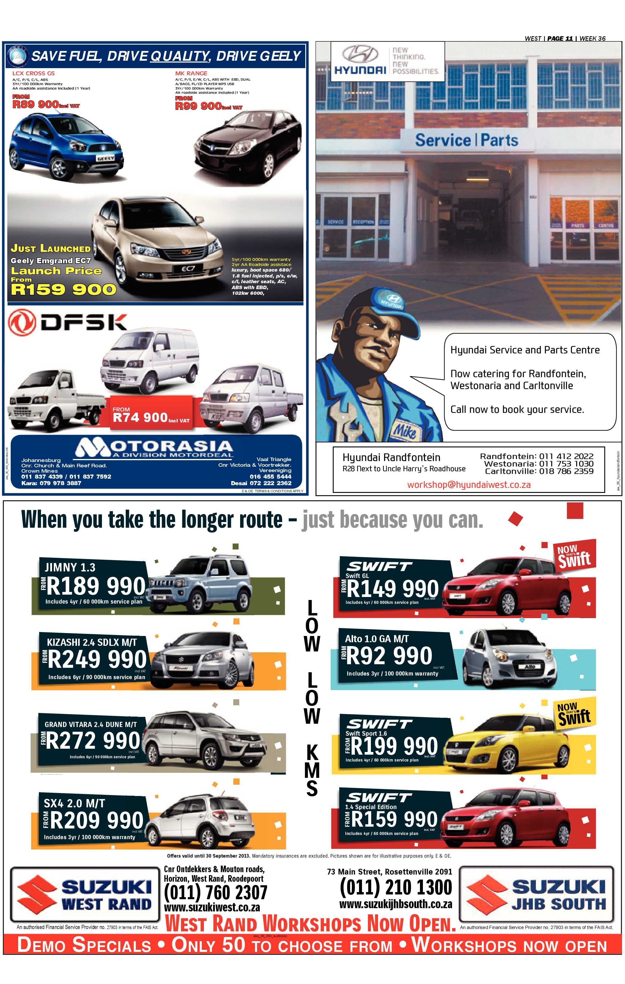 Roodepoort Record 6 September 2013 page 35