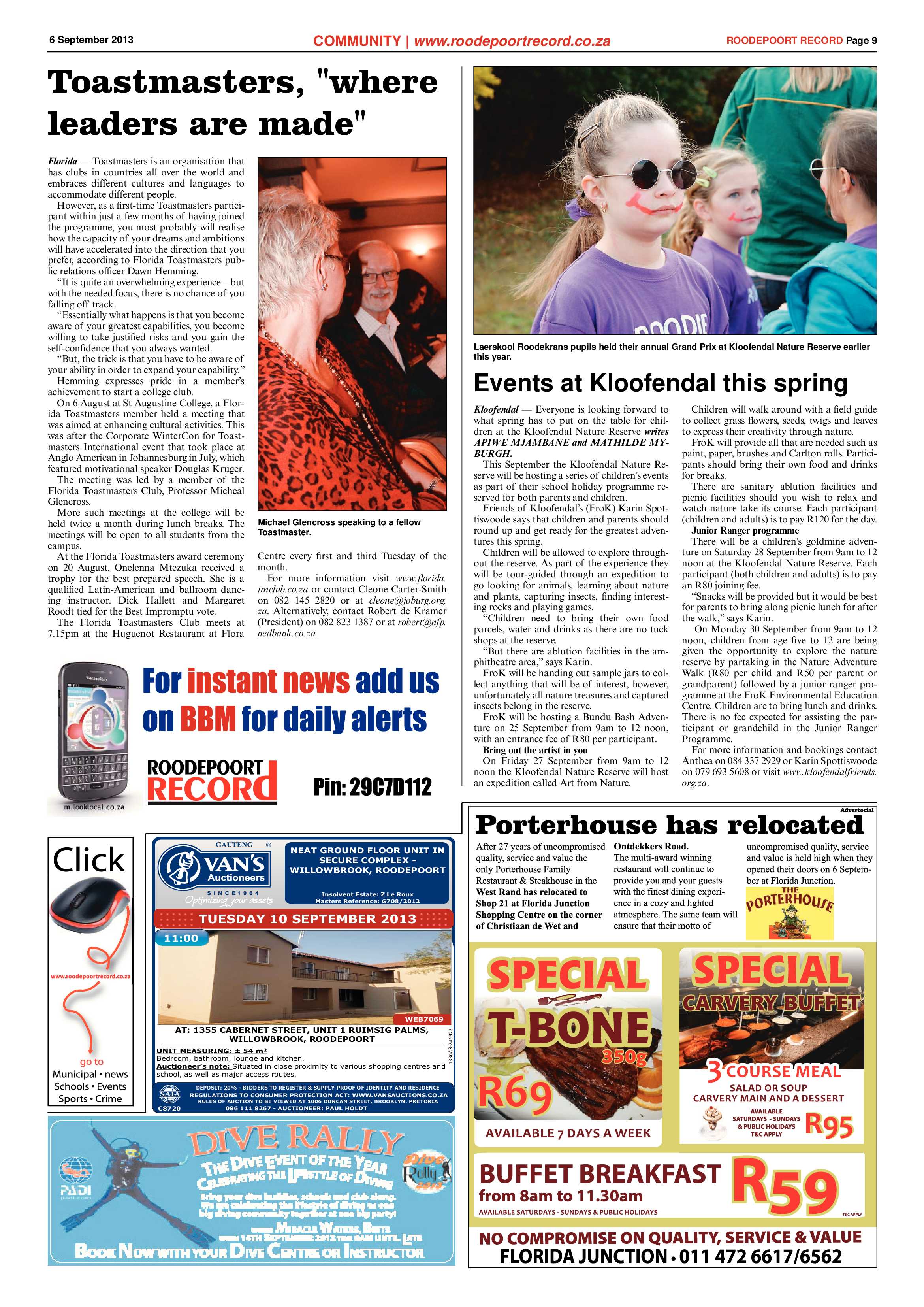 Roodepoort Record 6 September 2013 page 9