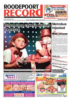 Roodepoort Record 6 September 2013
