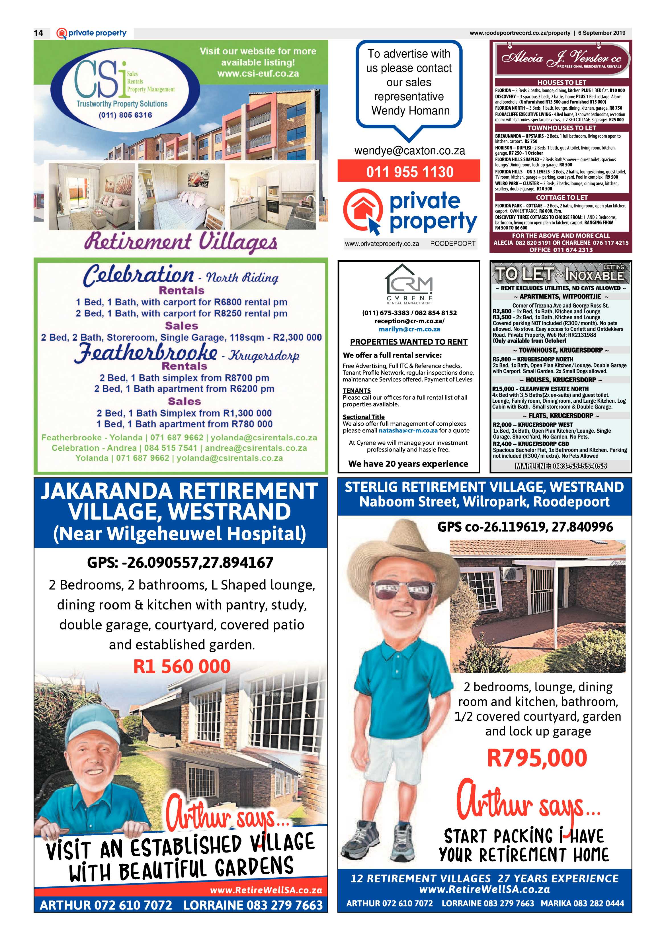 Roodepoort Record 6 September 2019 page 14
