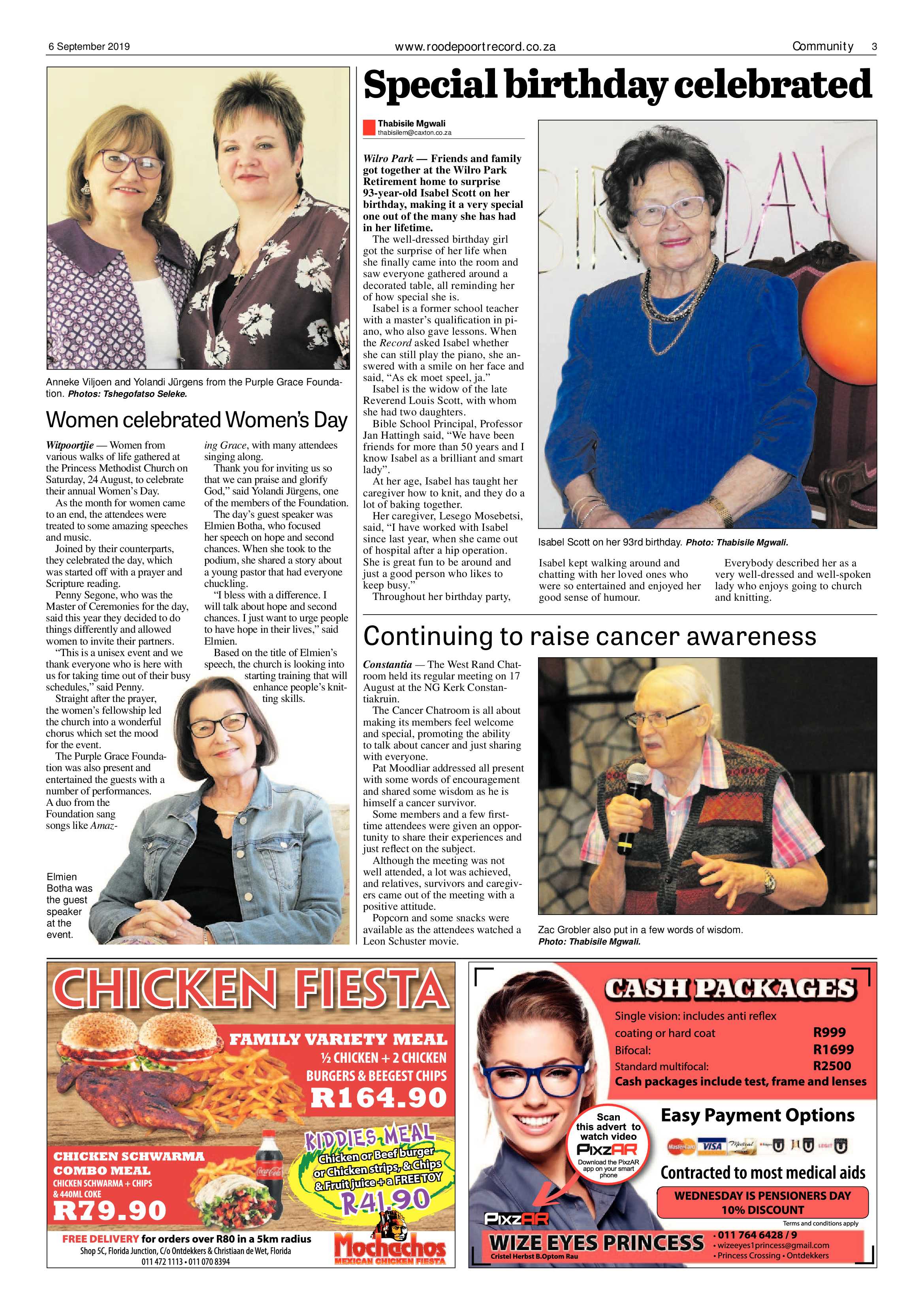 Roodepoort Record 6 September 2019 page 3