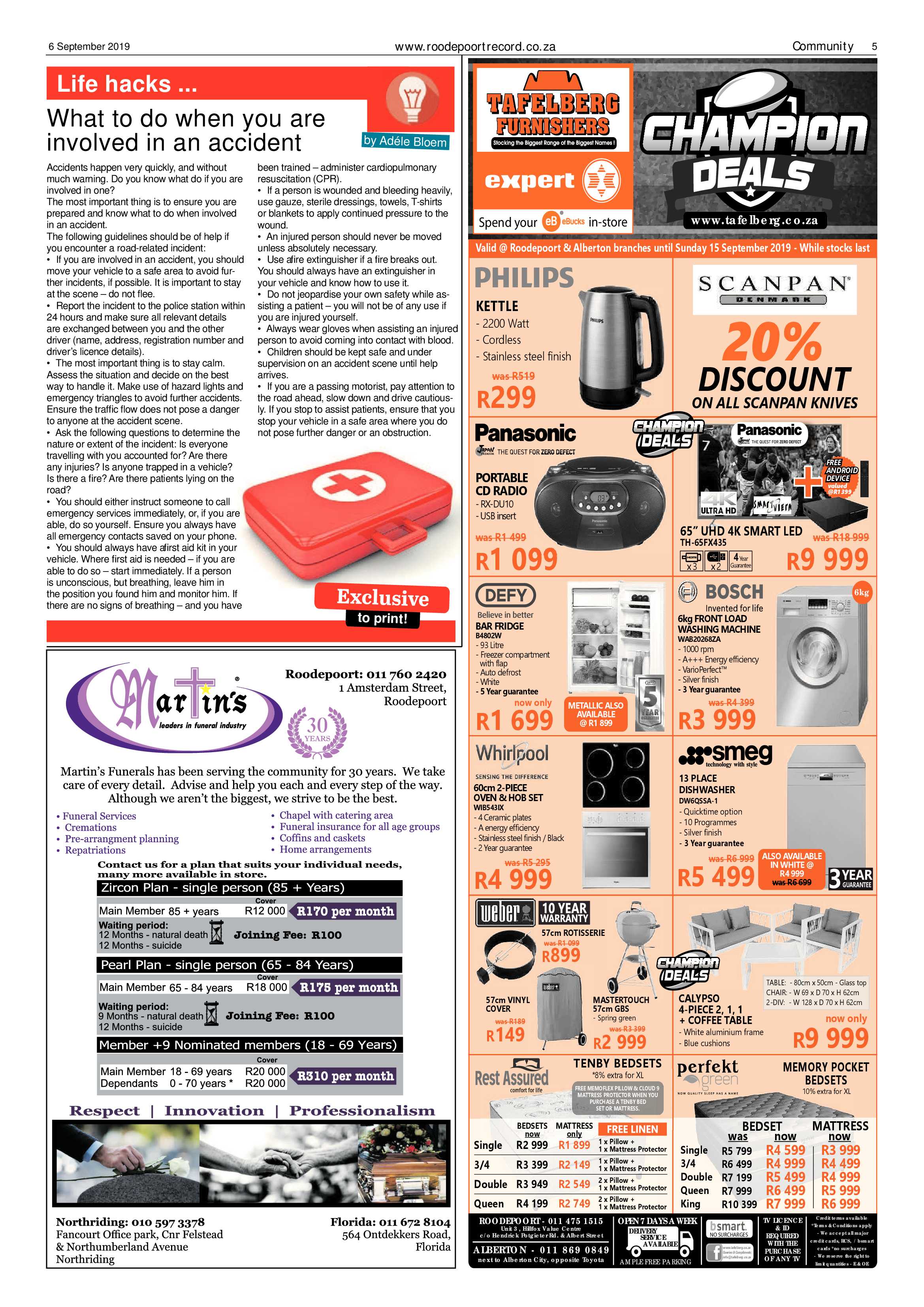 Roodepoort Record 6 September 2019 page 5