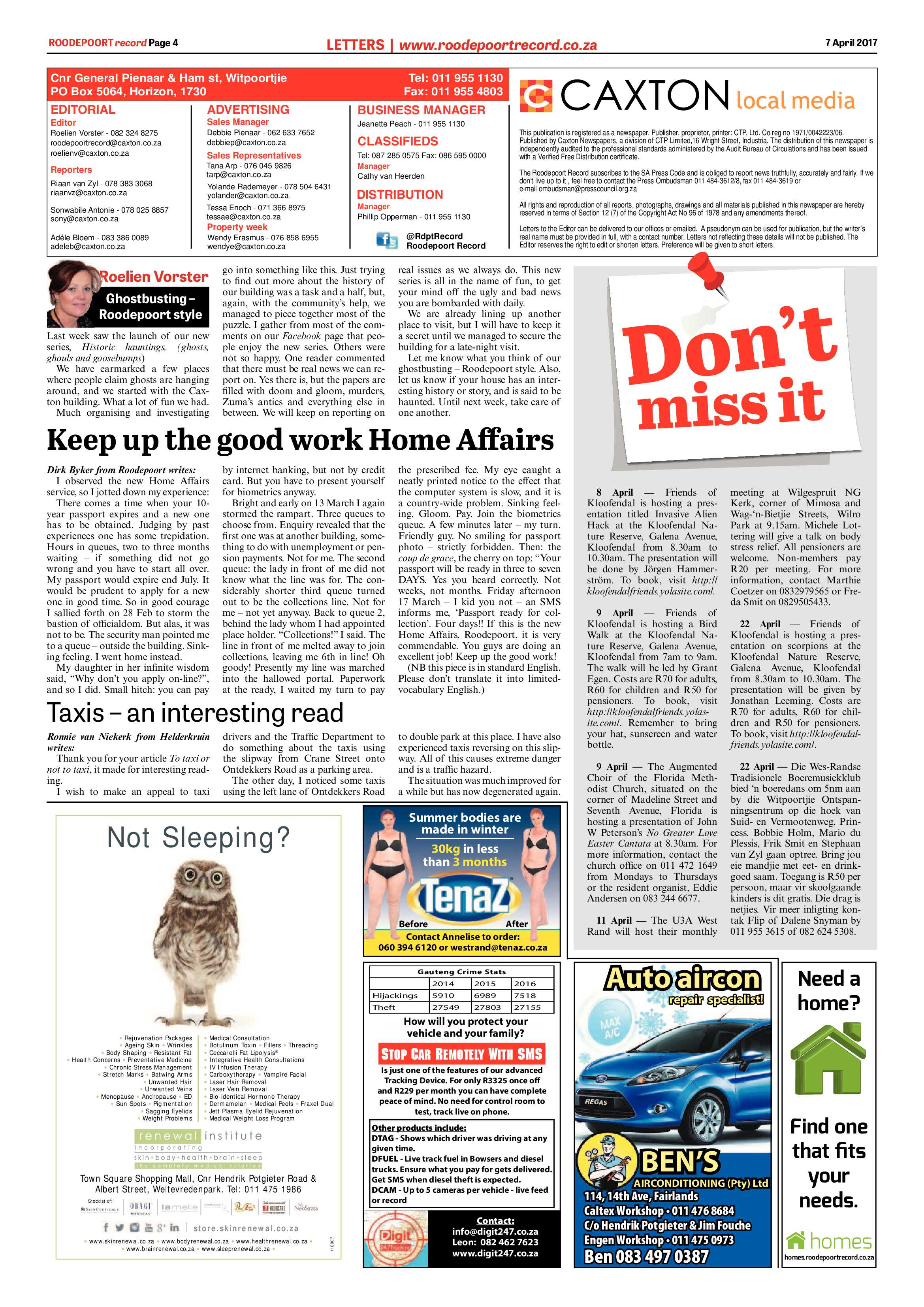 Roodepoort Record 7 April 2017 page 4