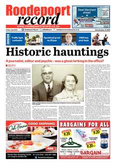 Roodepoort Record 7 April 2017