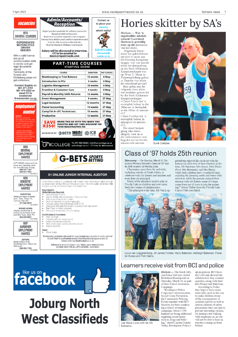 Roodepoort Record 7 April 2023 page 7