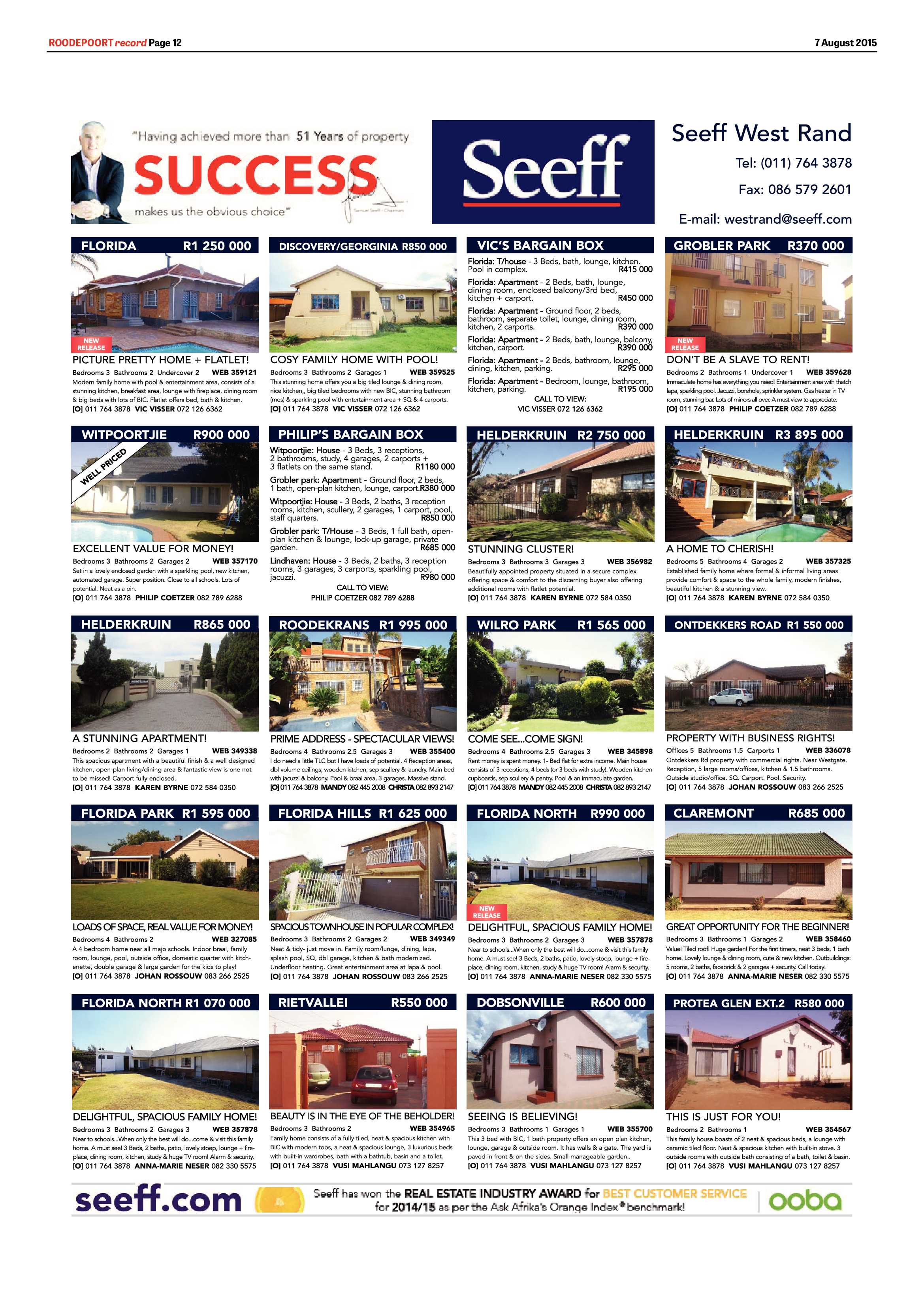 Roodepoort Record 7 August 2015 page 18