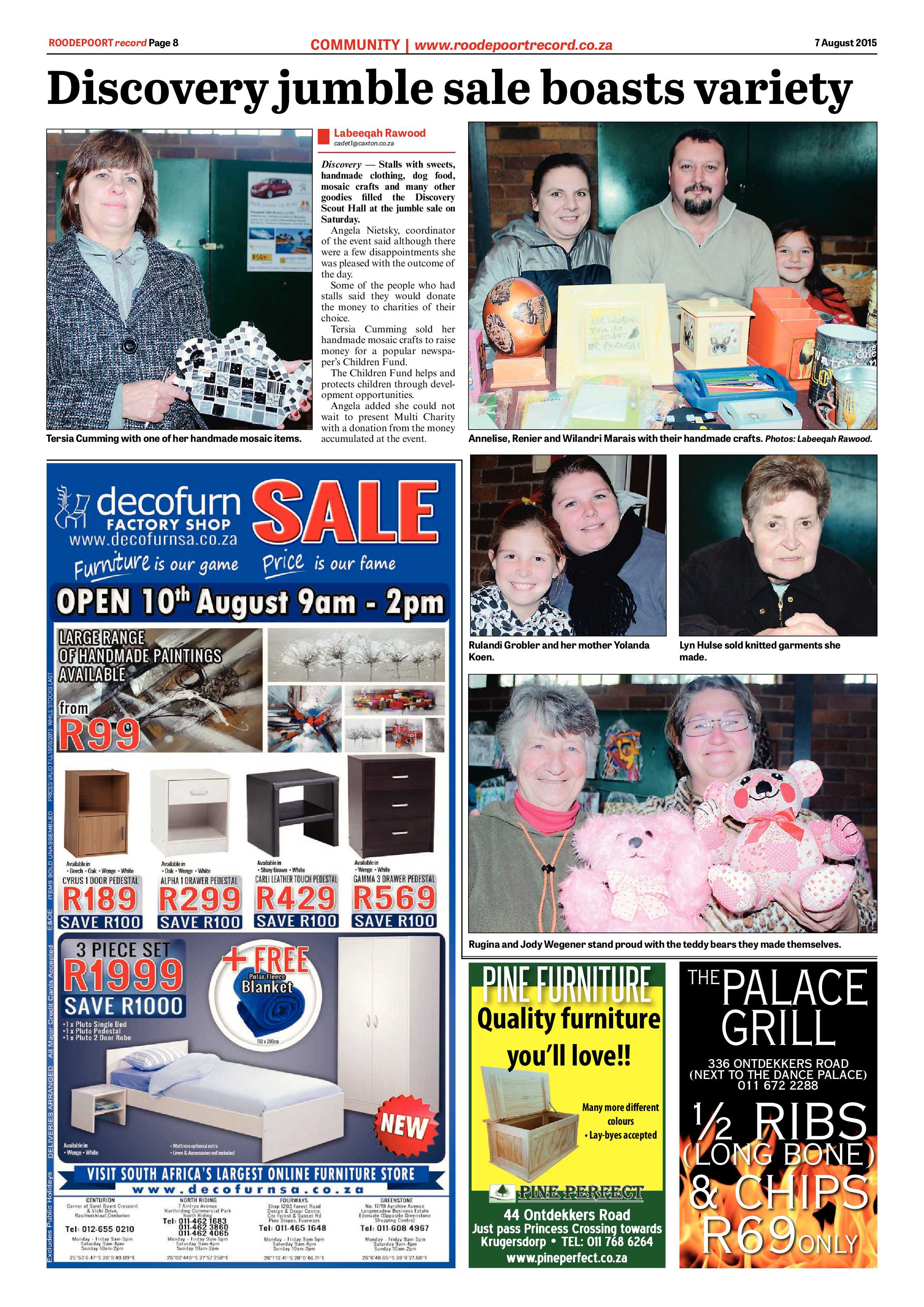 Roodepoort Record 7 August 2015 page 8