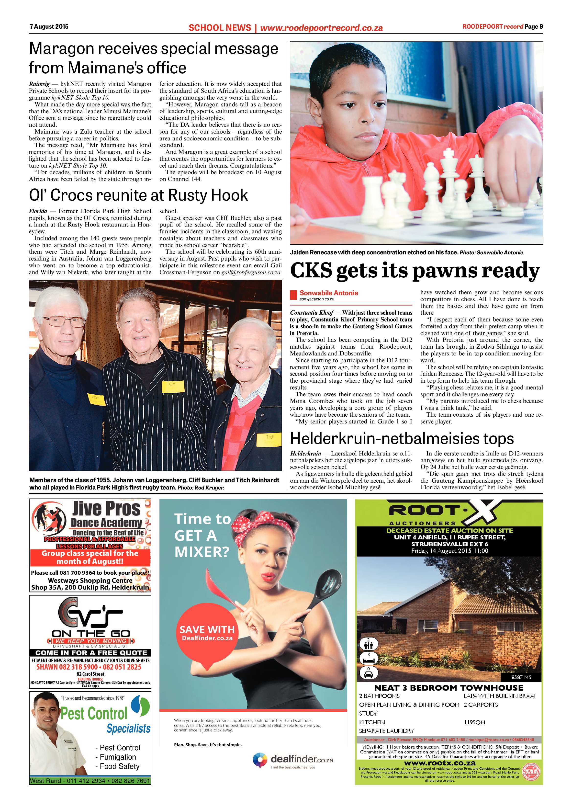 Roodepoort Record 7 August 2015 page 9