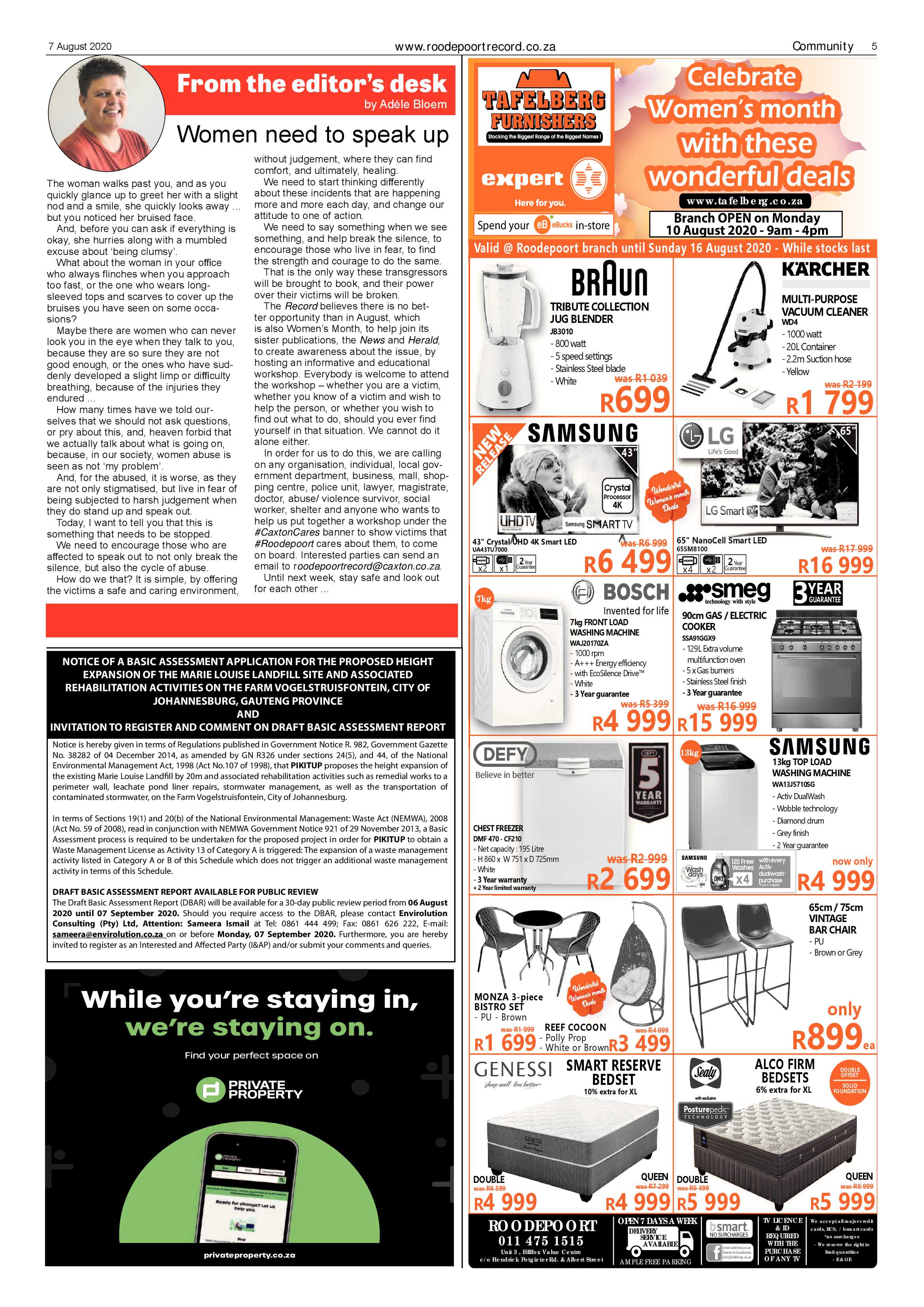 Roodepoort Record 7 August 2020 page 5