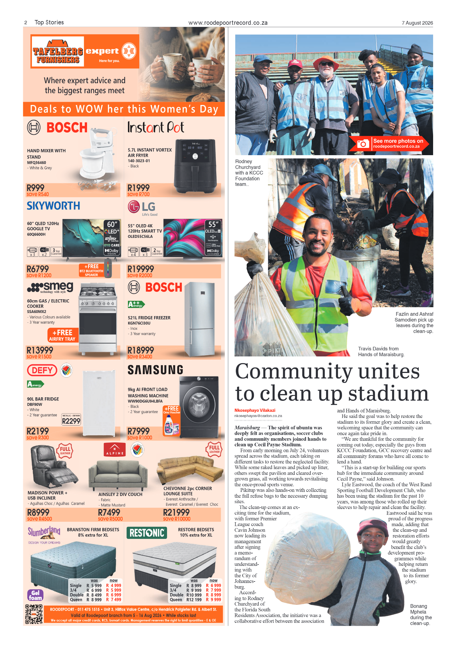 Roodepoort Record 7 August 2026 page 2