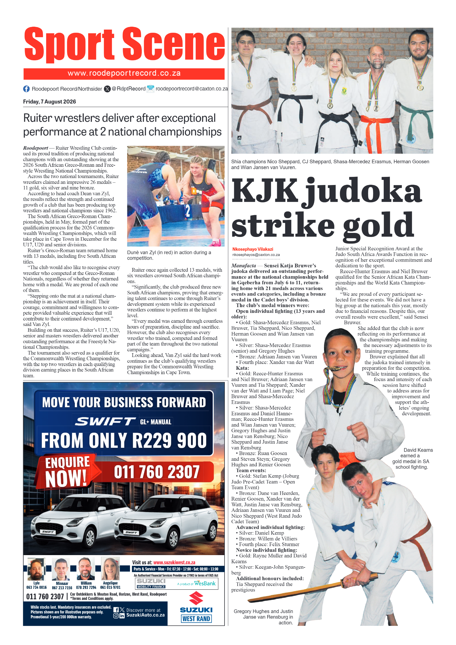 Roodepoort Record 7 August 2026 page 8
