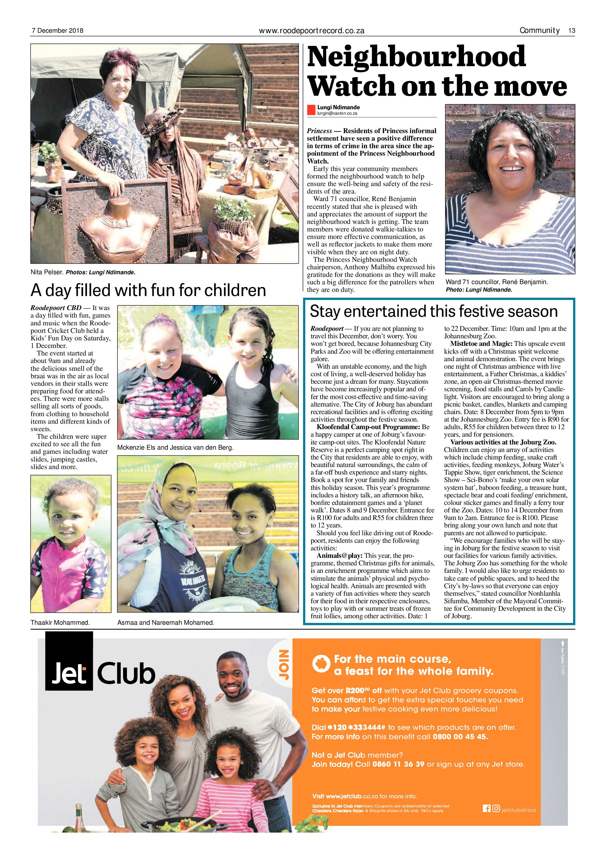 Roodepoort Record 7 December 2018 page 13