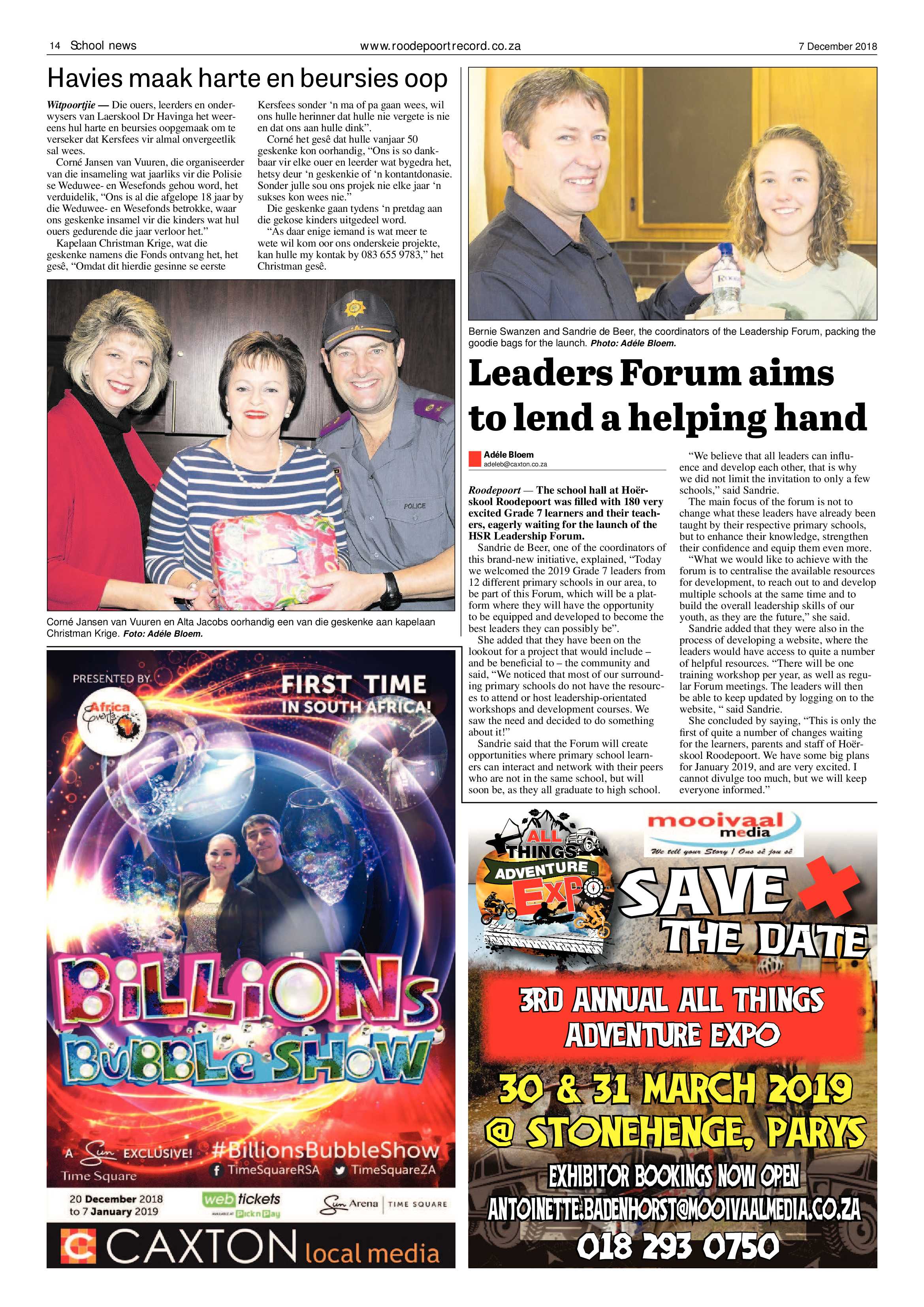 Roodepoort Record 7 December 2018 page 14