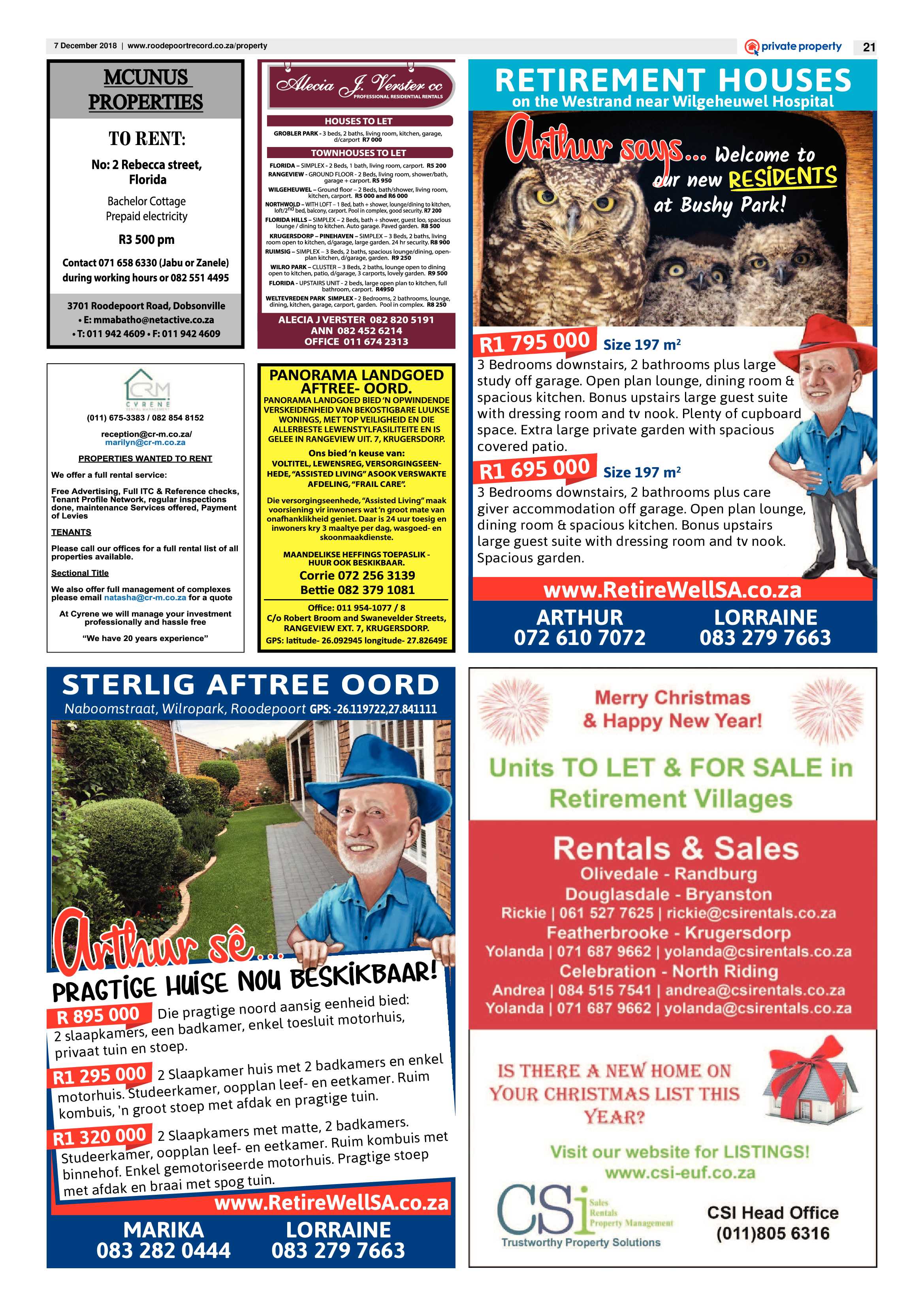 Roodepoort Record 7 December 2018 page 21