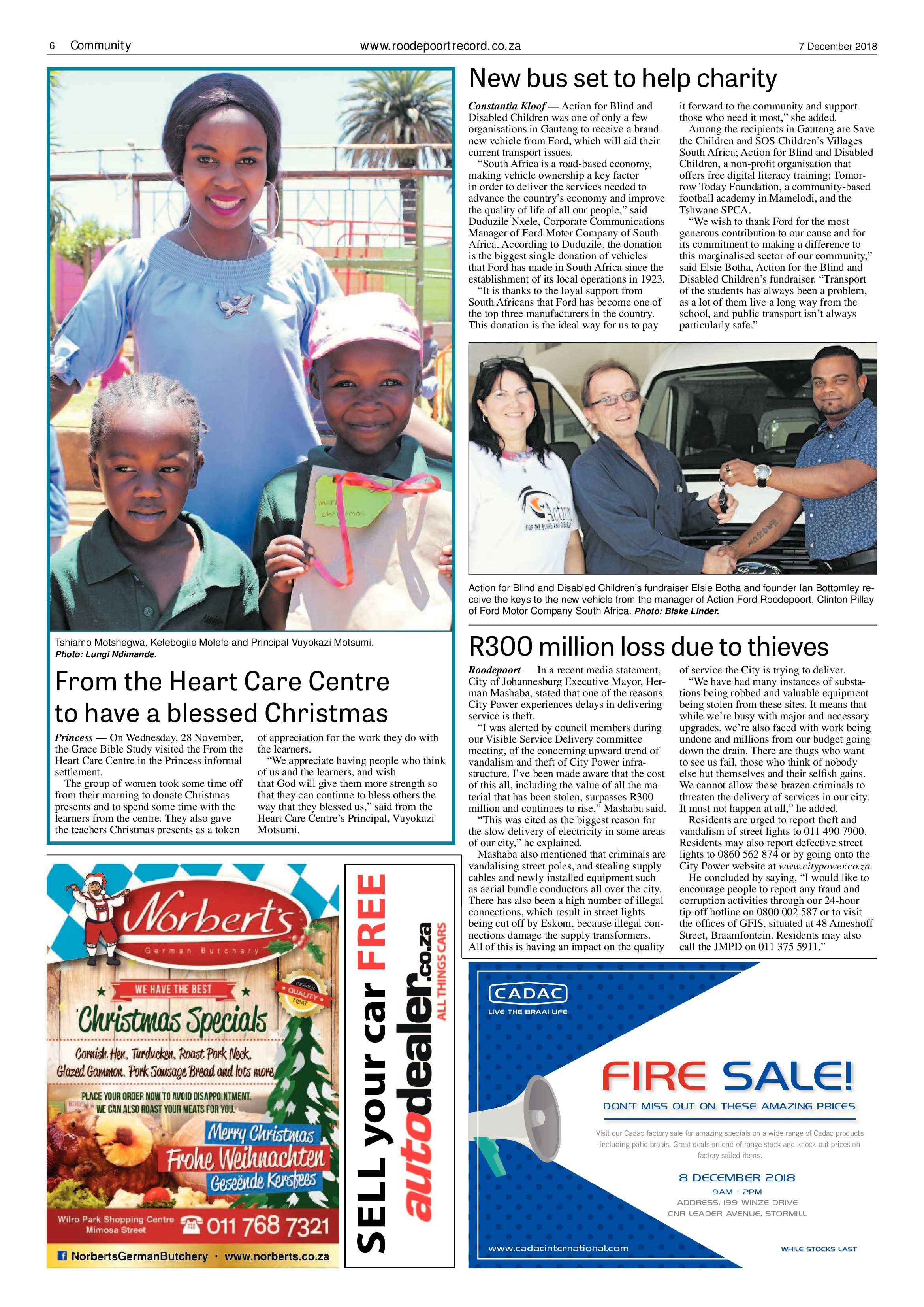 Roodepoort Record 7 December 2018 page 6