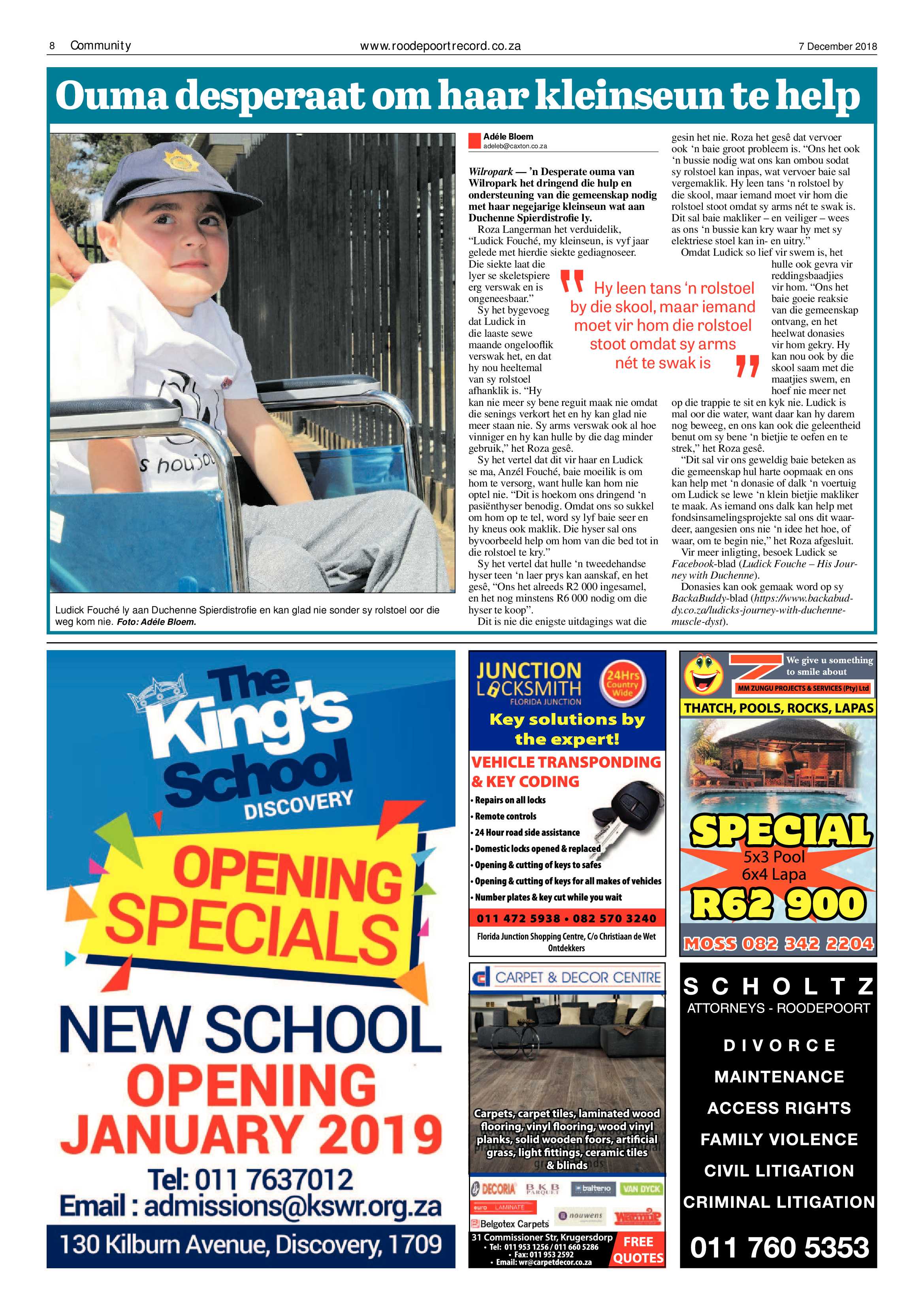 Roodepoort Record 7 December 2018 page 8