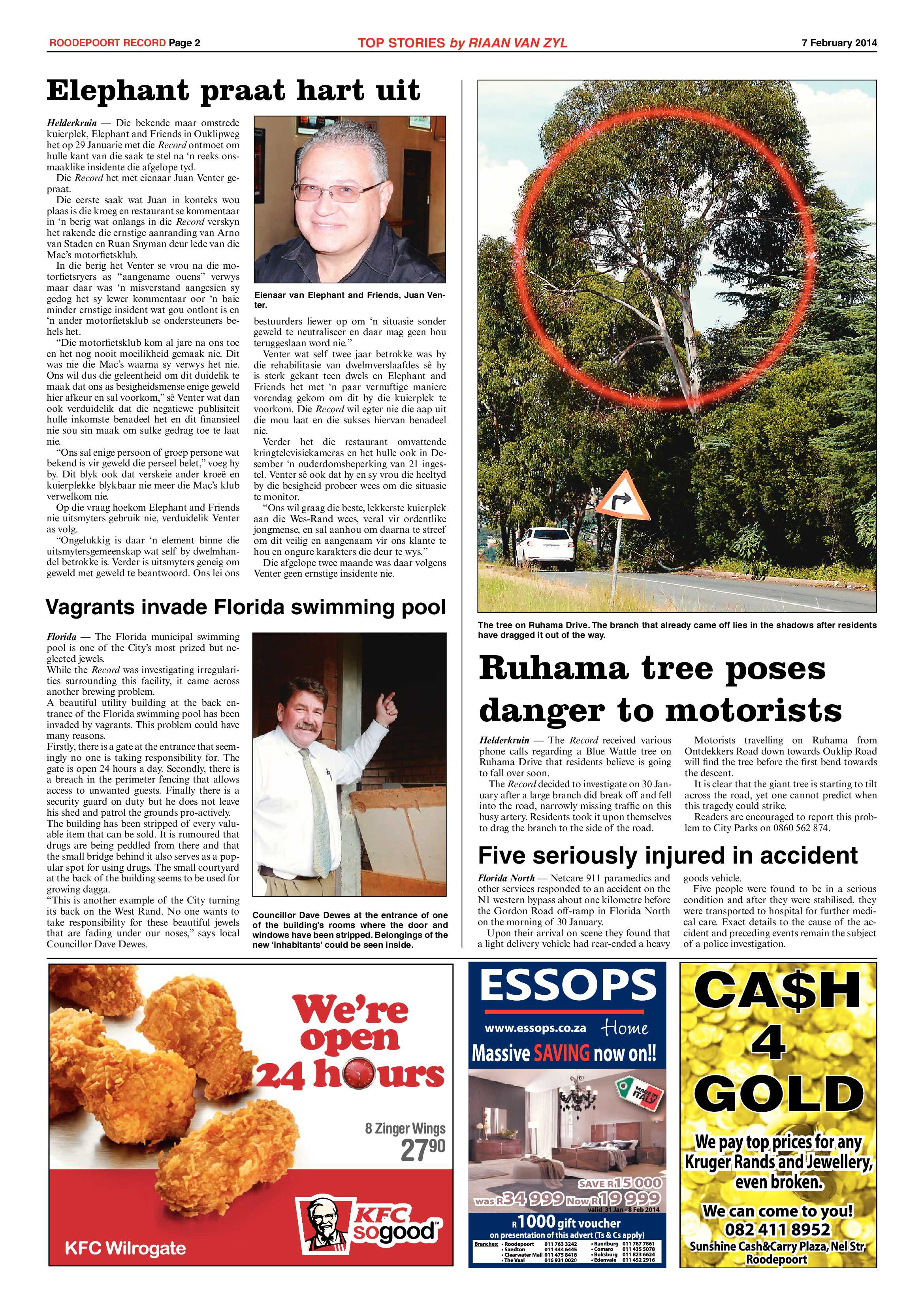 Roodepoort Record 7 February 2014 page 2
