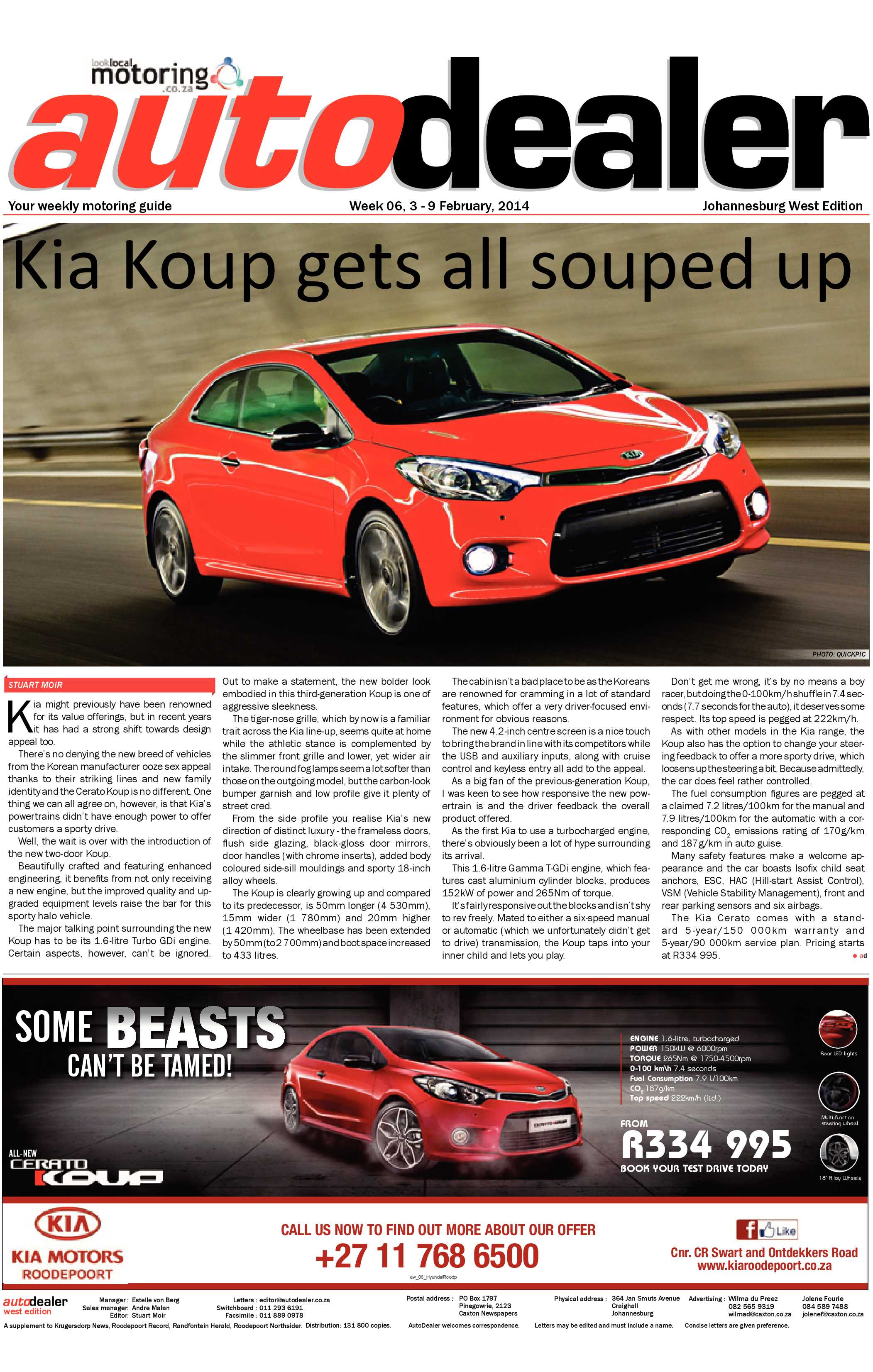 Roodepoort Record 7 February 2014 page 25