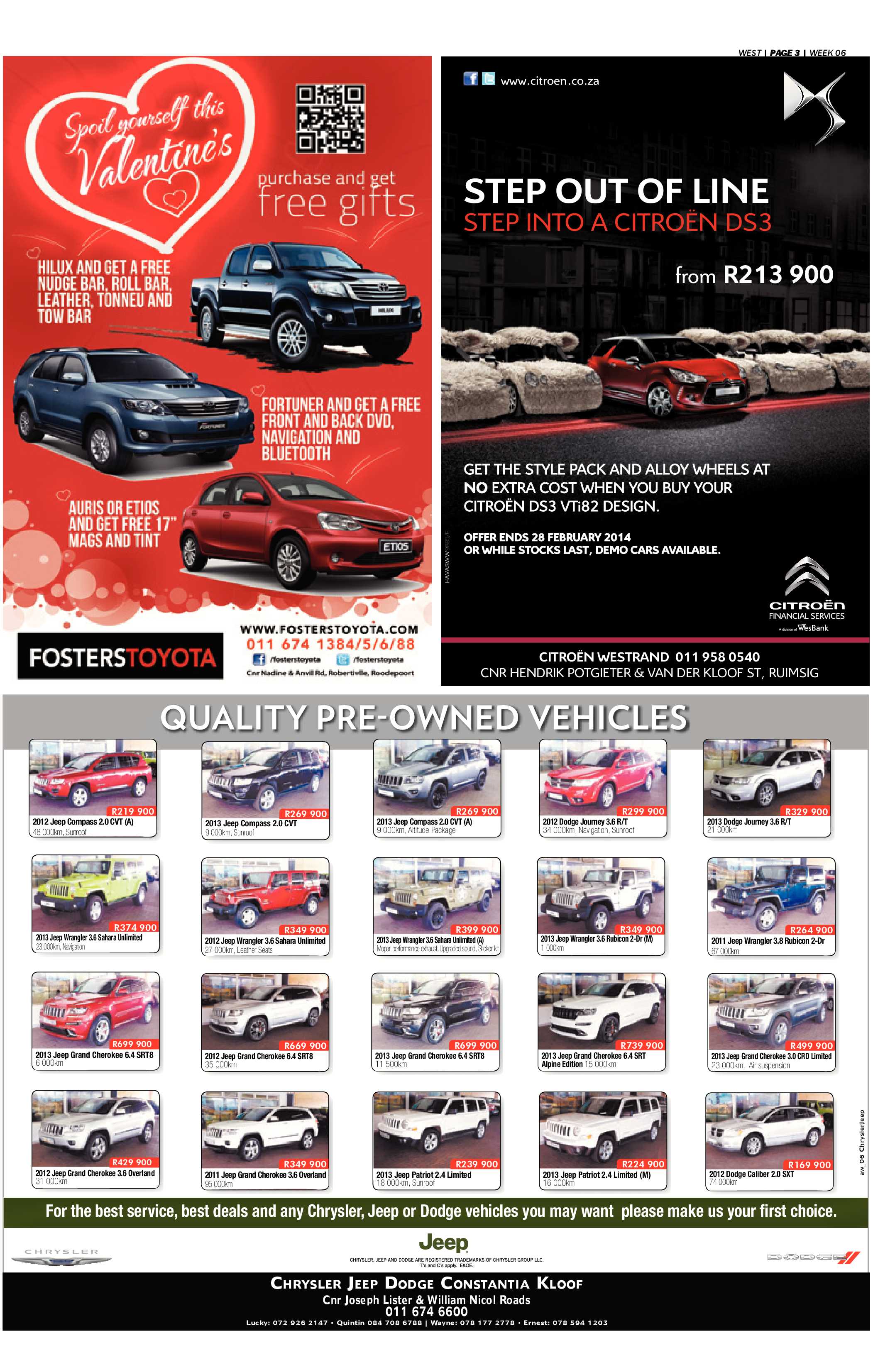 Roodepoort Record 7 February 2014 page 27