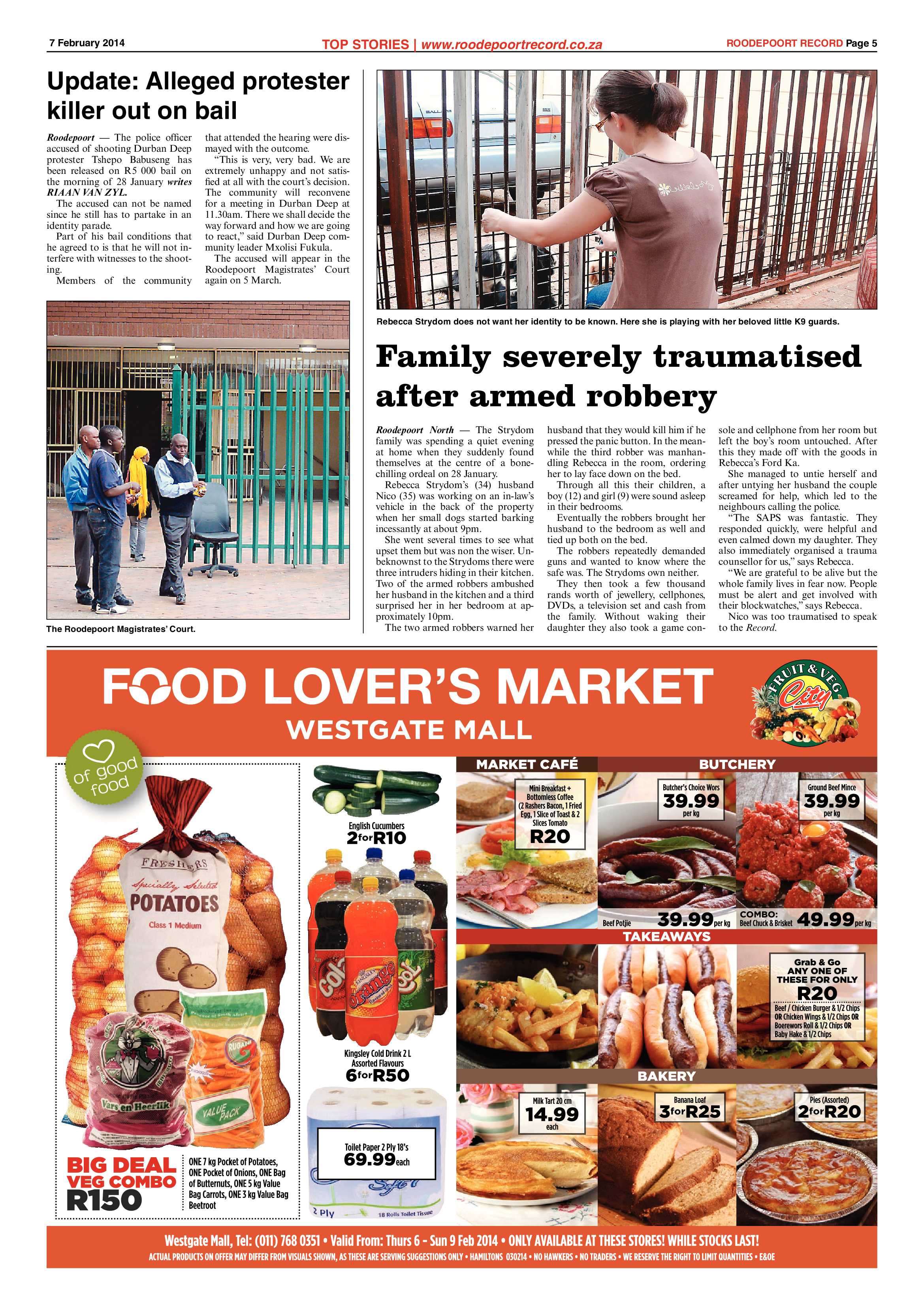 Roodepoort Record 7 February 2014 page 5