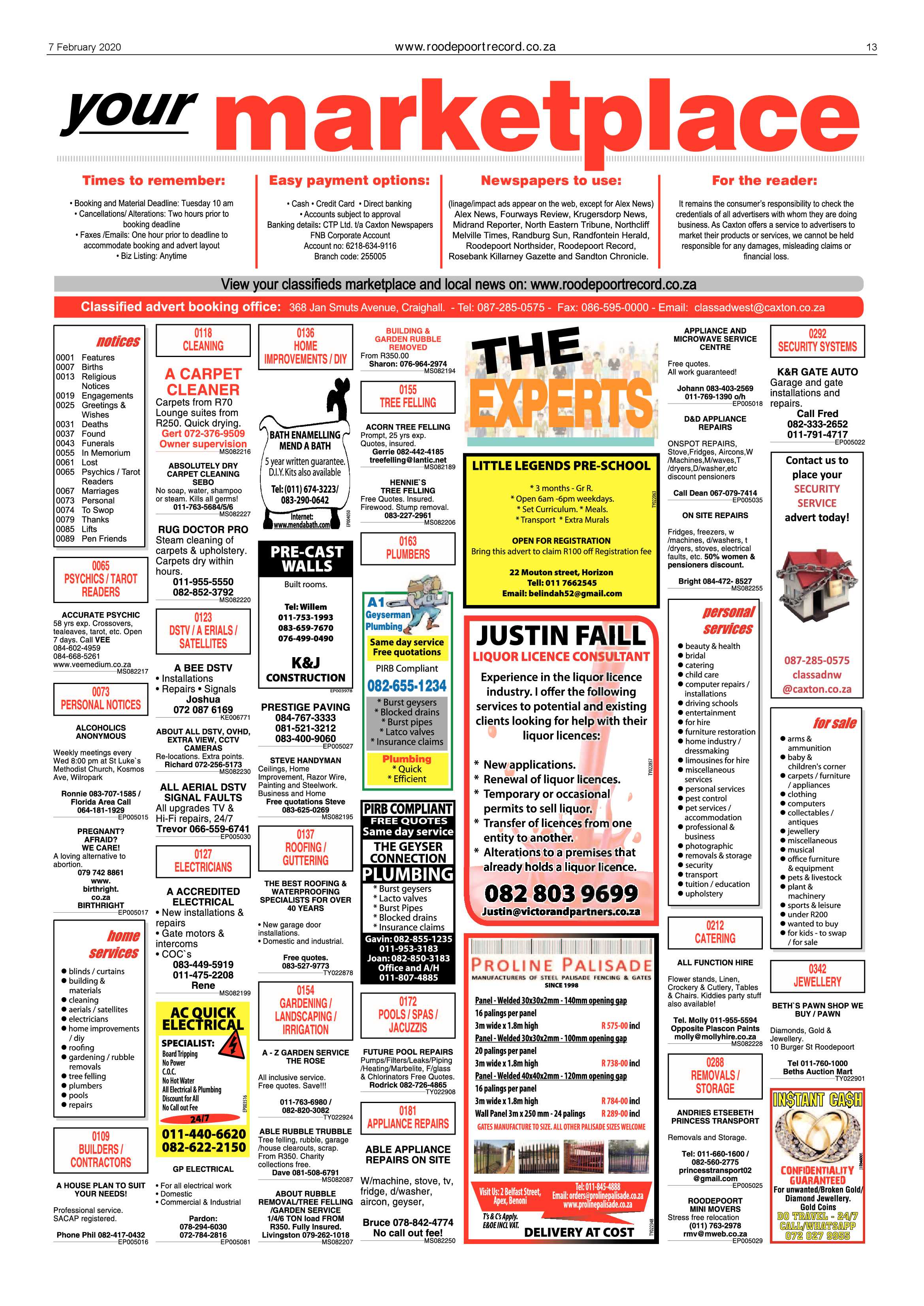 Roodepoort Record 7 February 2020 page 13