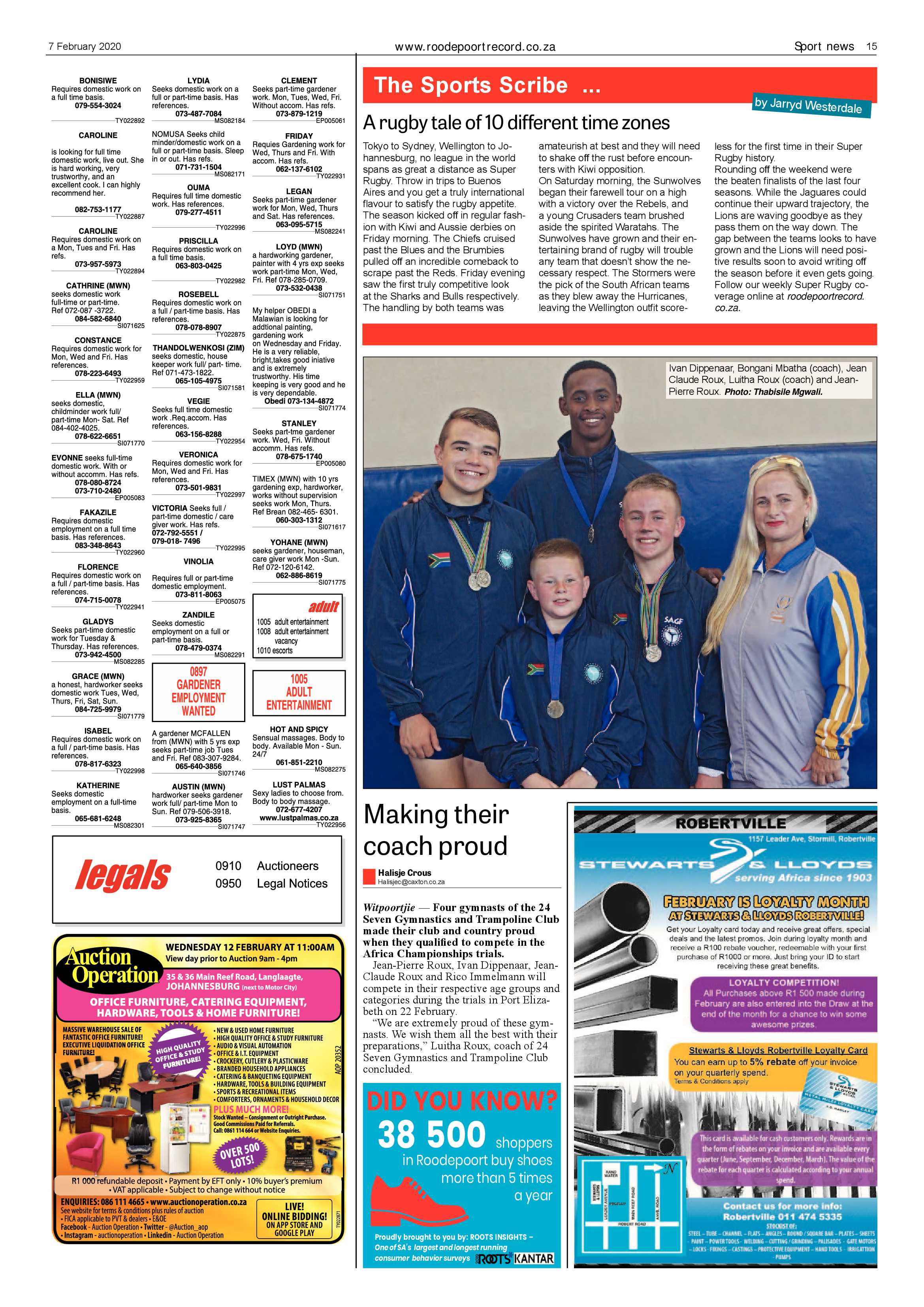 Roodepoort Record 7 February 2020 page 15