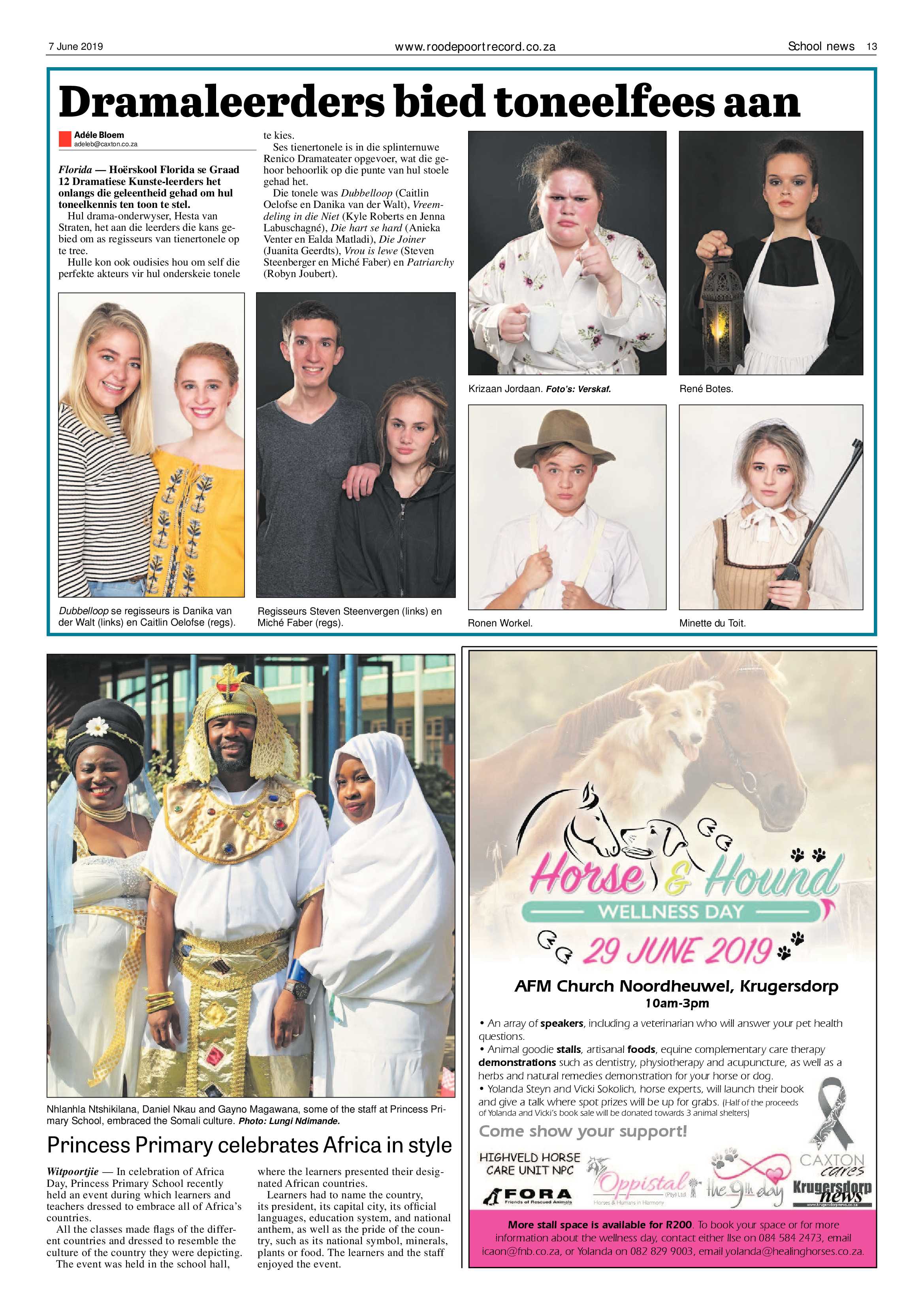 Roodepoort Record 7 June 2019 page 13