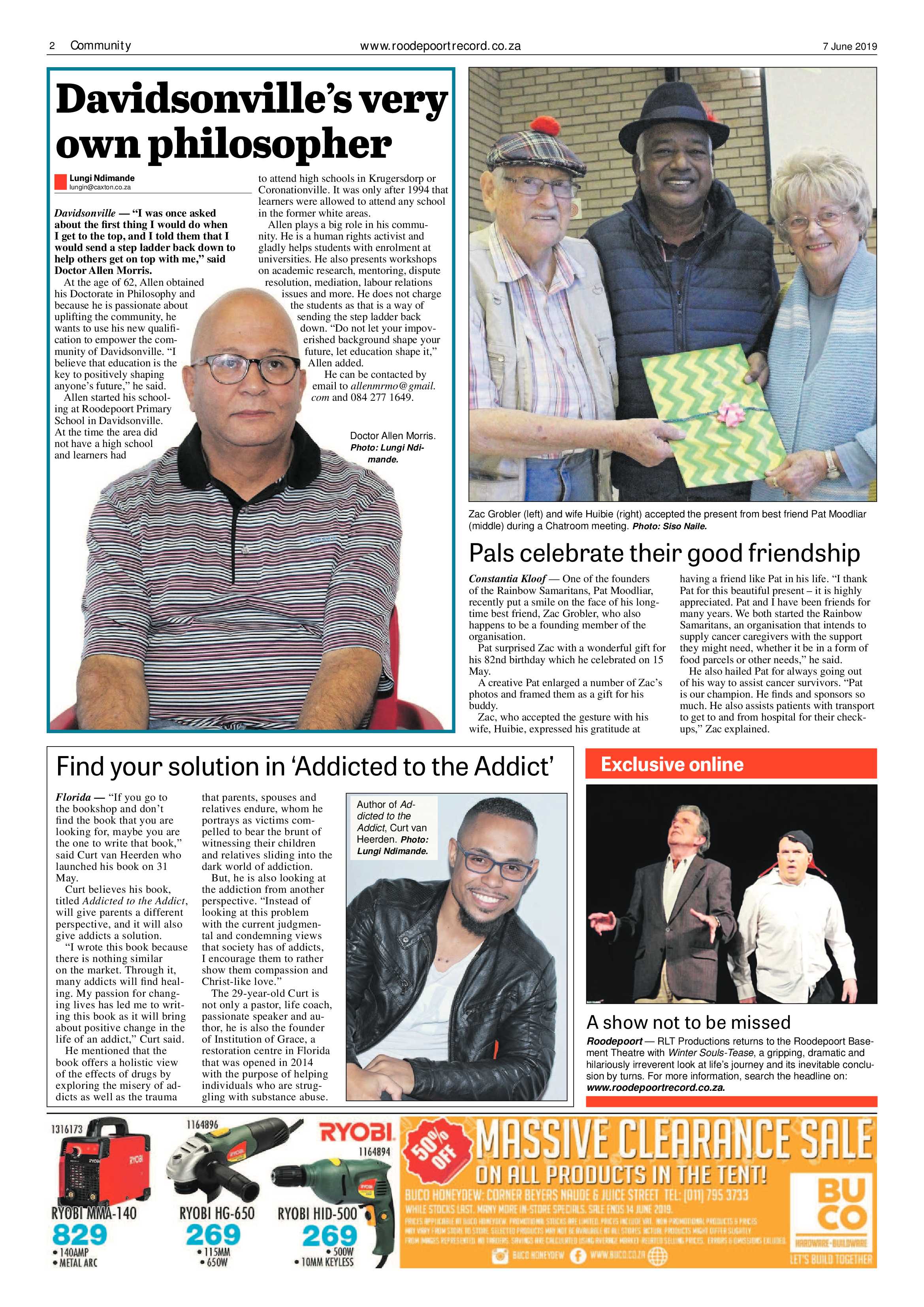 Roodepoort Record 7 June 2019 page 2