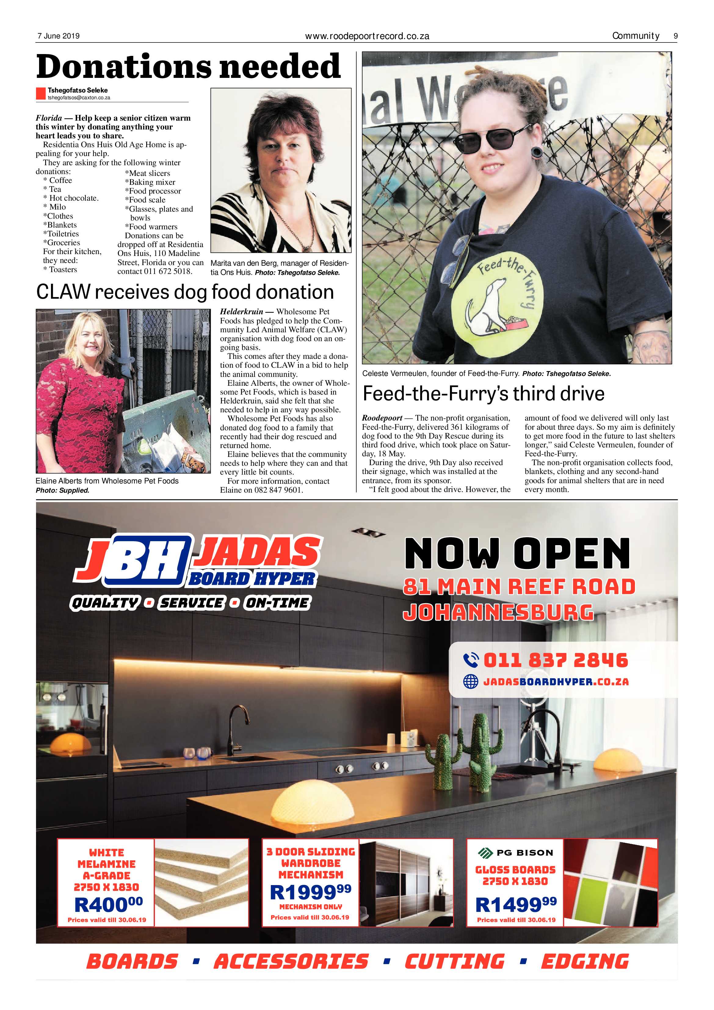 Roodepoort Record 7 June 2019 page 9