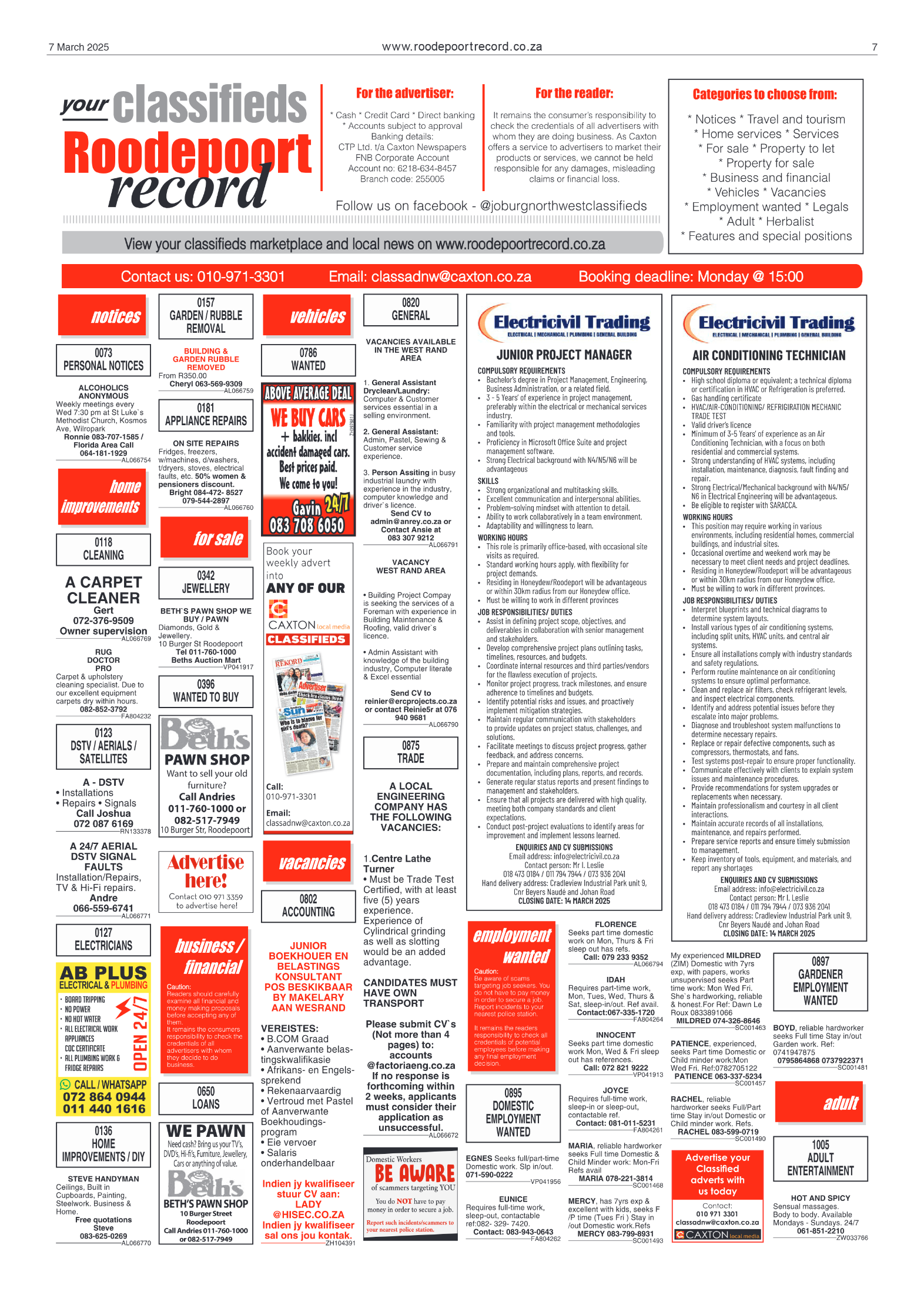 Roodepoort Record 7 March 2025 page 7