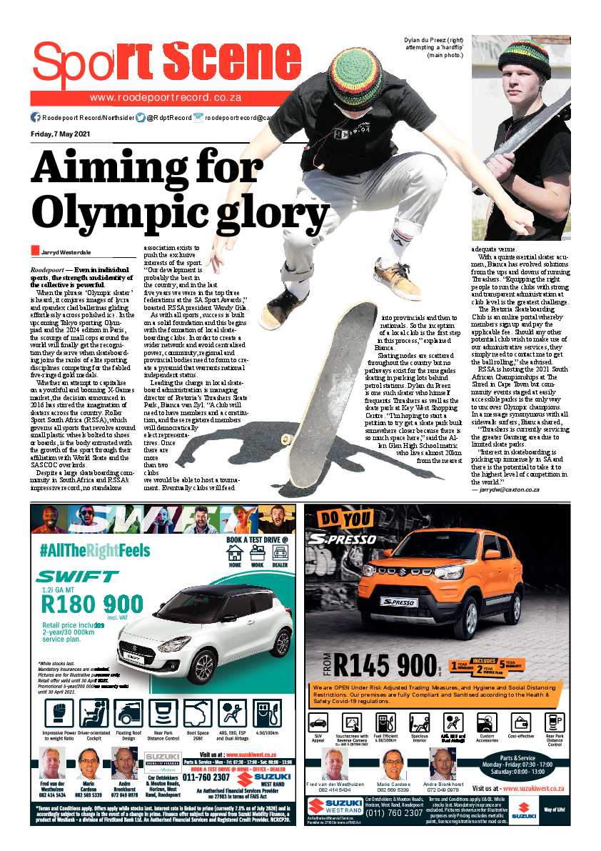 Roodepoort Record 7 May 2021 page 16