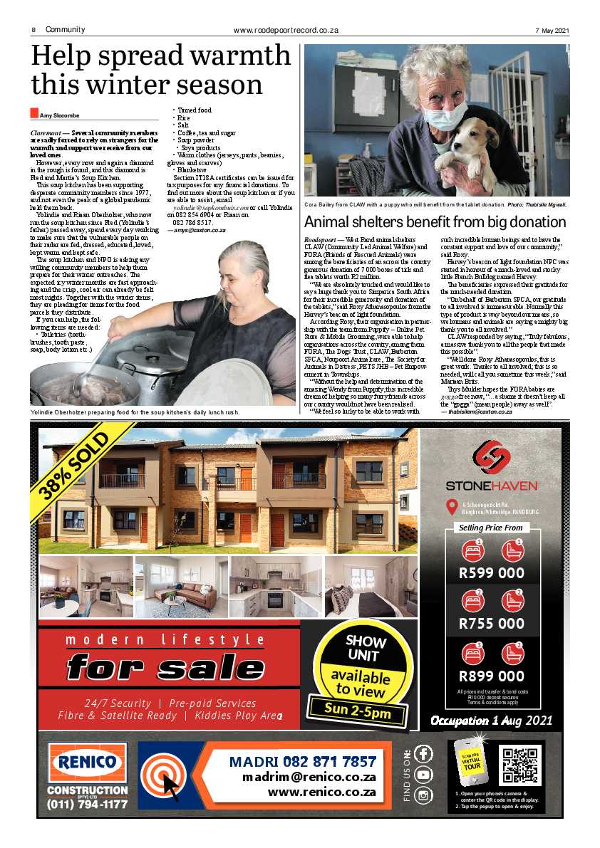 Roodepoort Record 7 May 2021 page 8