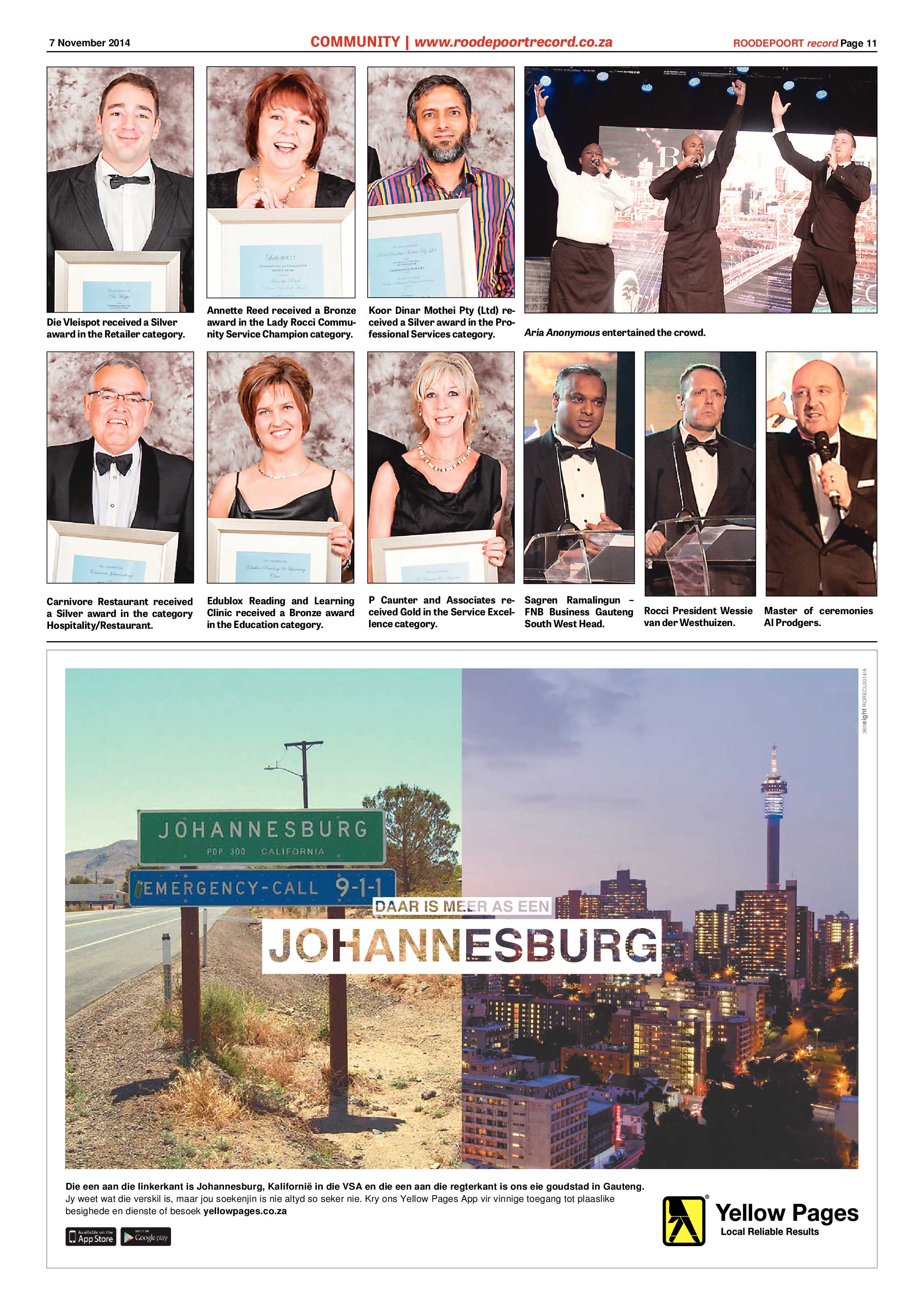 Roodepoort Record 7 November 2014 page 11