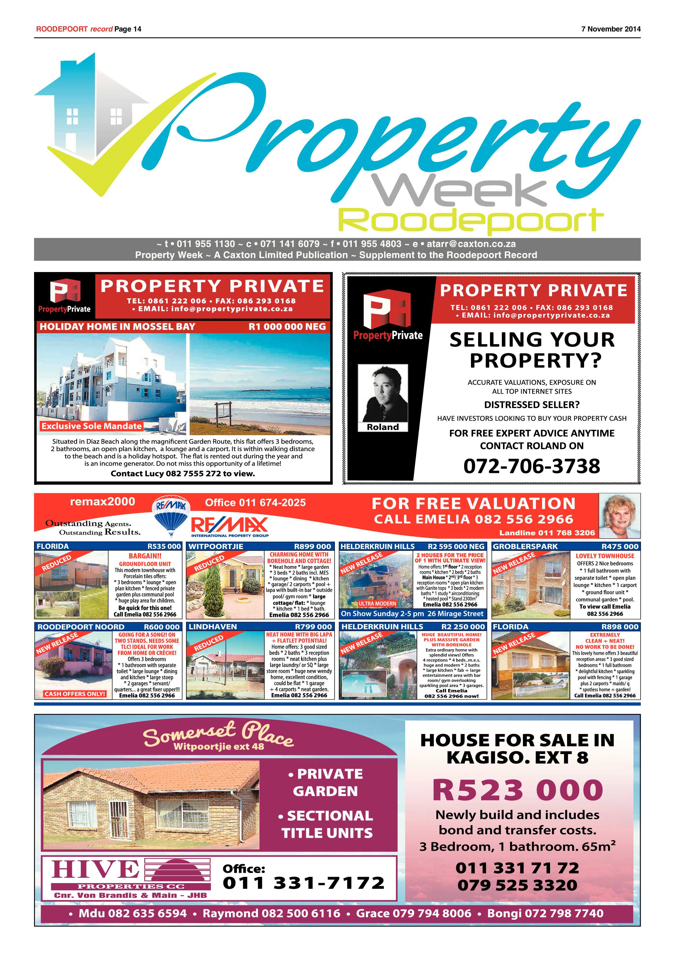 Roodepoort Record 7 November 2014 page 14