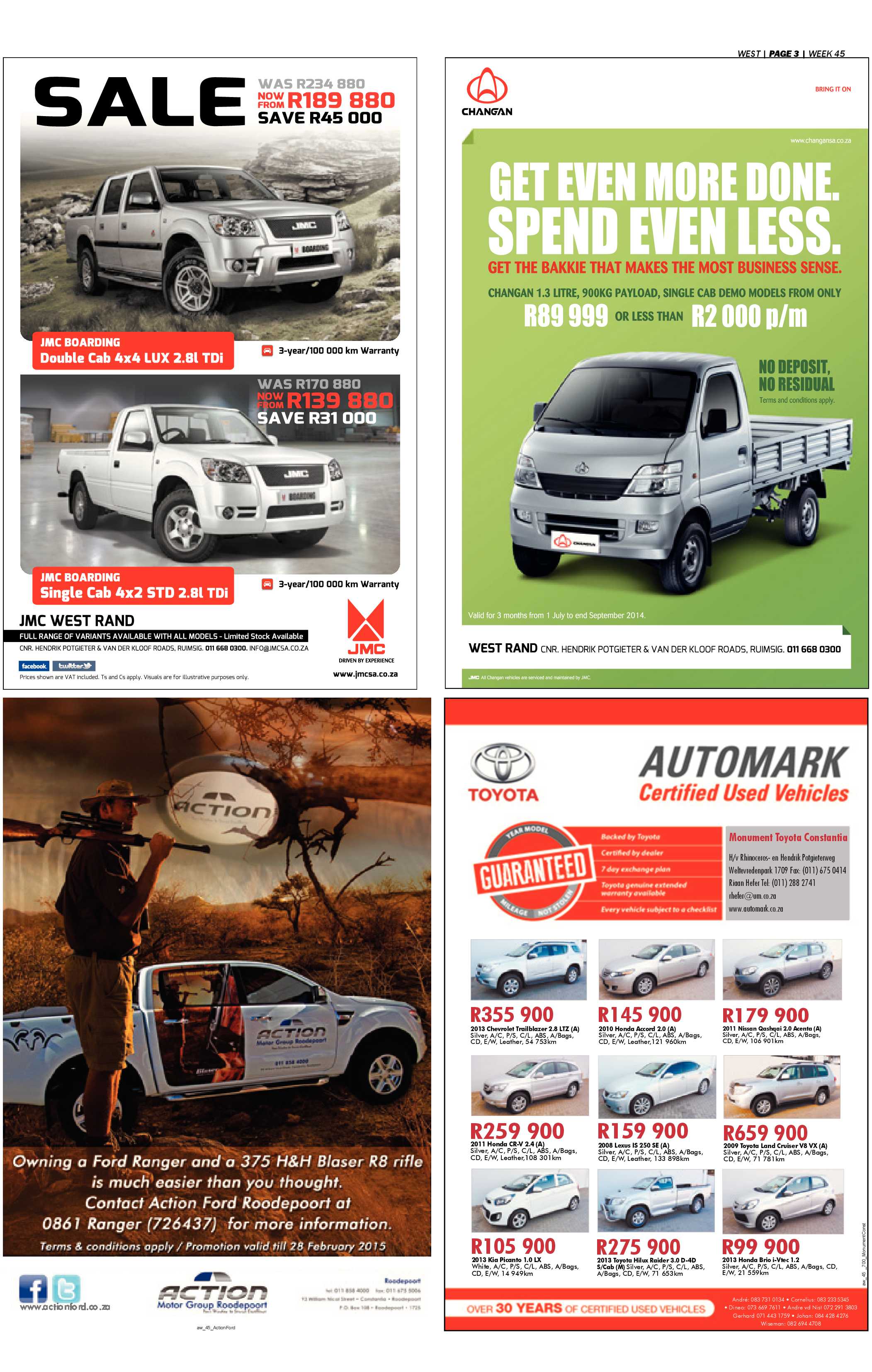 Roodepoort Record 7 November 2014 page 23