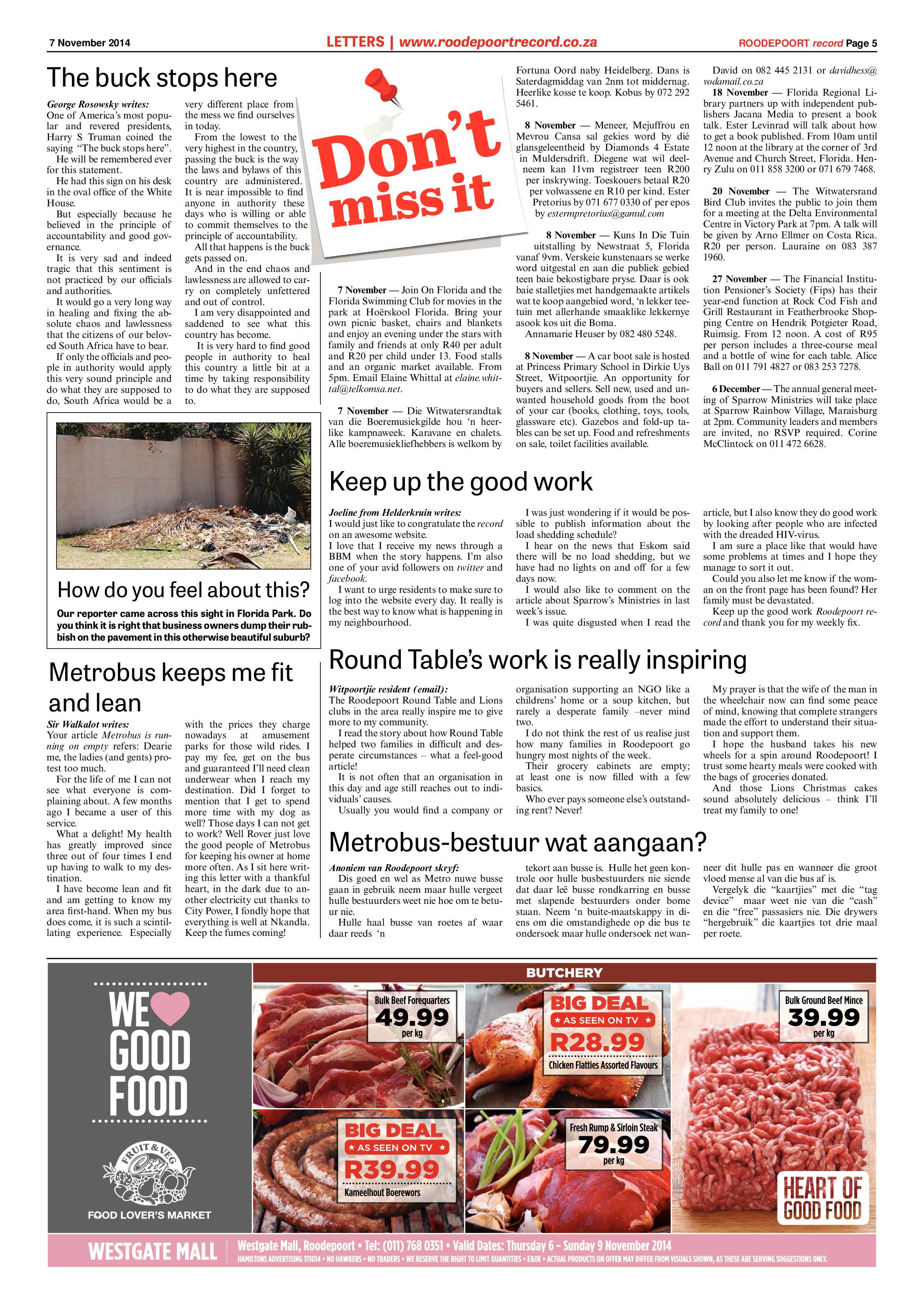 Roodepoort Record 7 November 2014 page 5