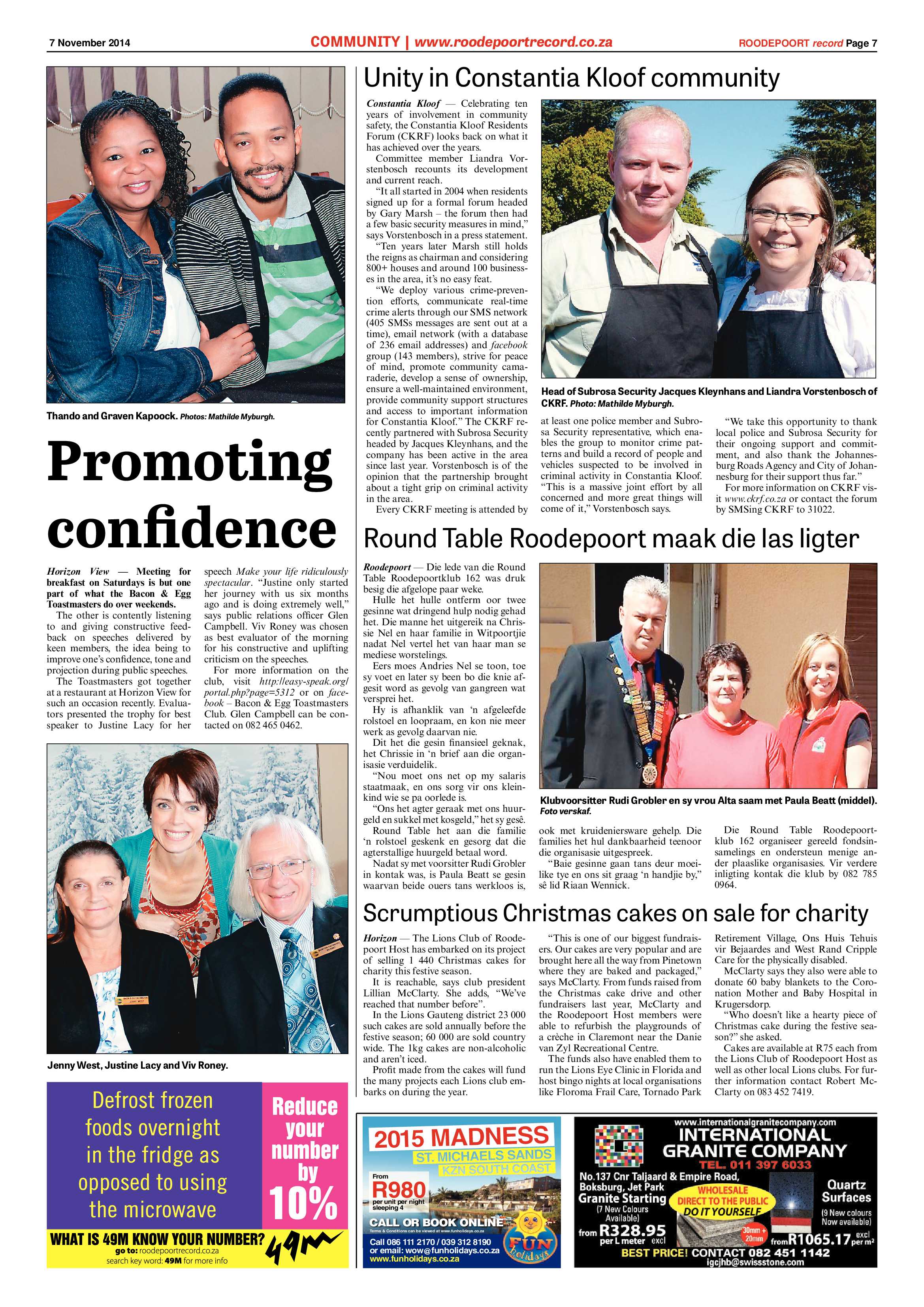 Roodepoort Record 7 November 2014 page 7
