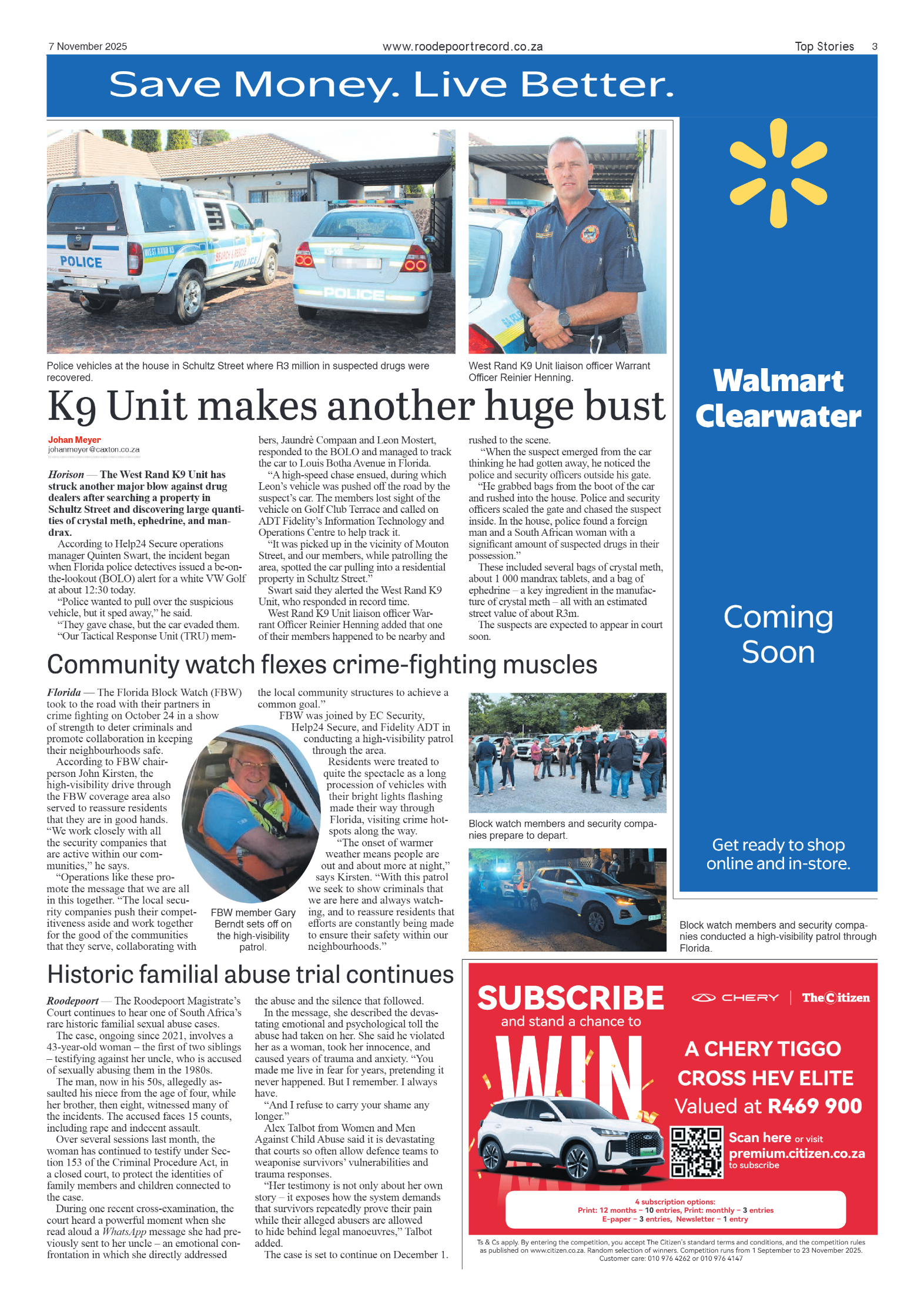 Roodepoort Record 7 November 2025 page 3